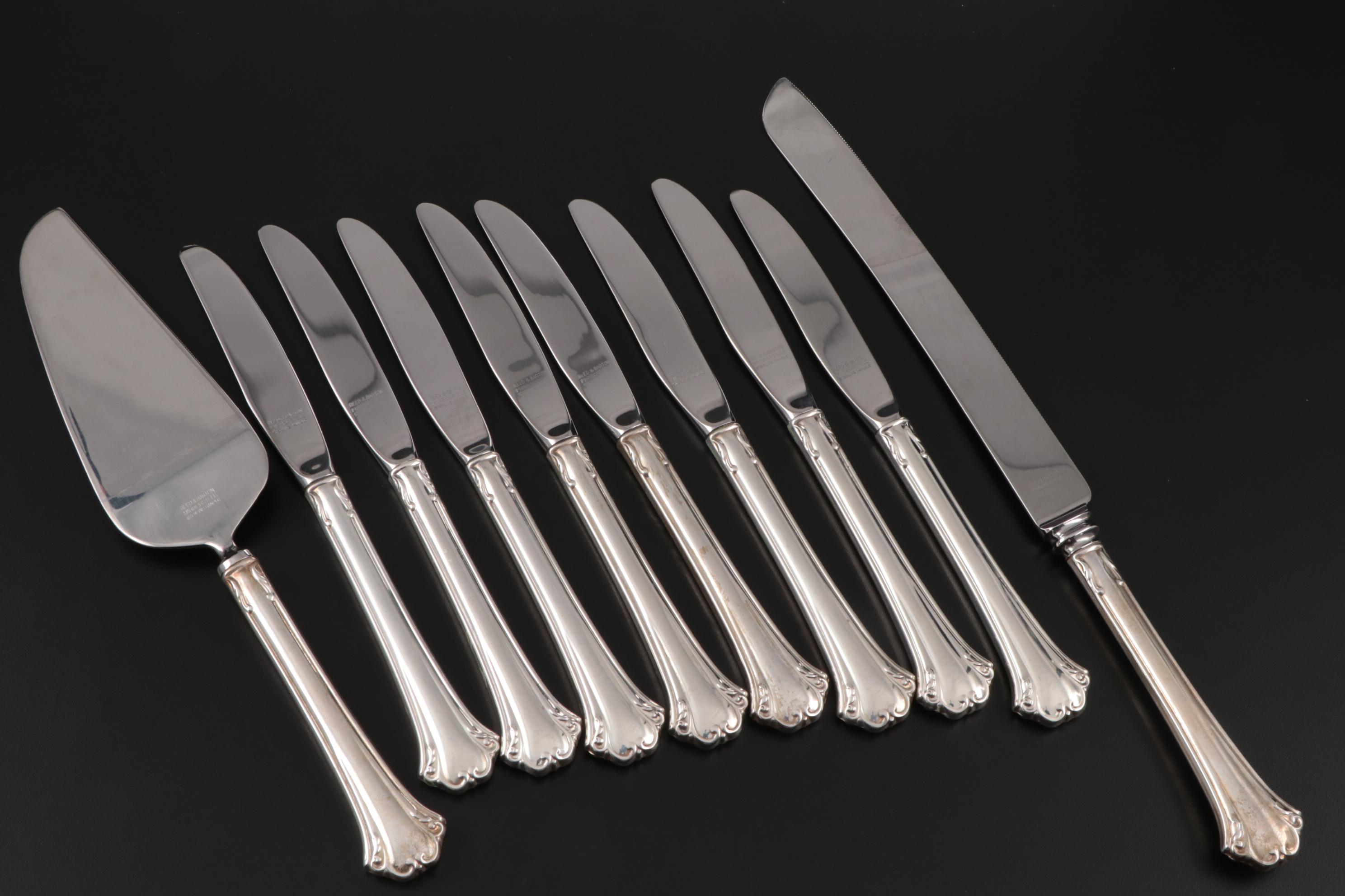 Reed & Barton "English Chippendale" Sterling Silver Flatware and Serveware