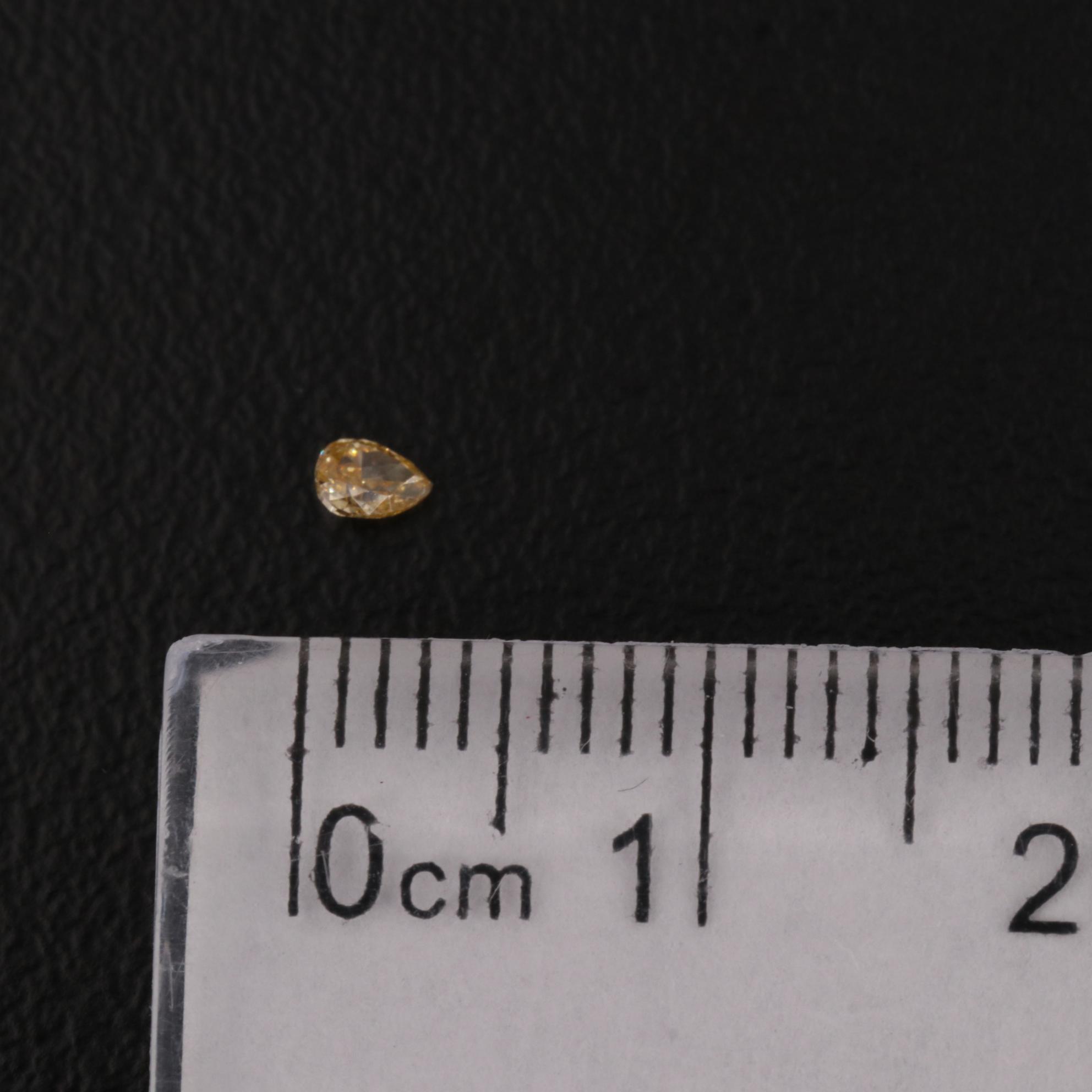 Loose 0.20 CTW Yellow Diamonds