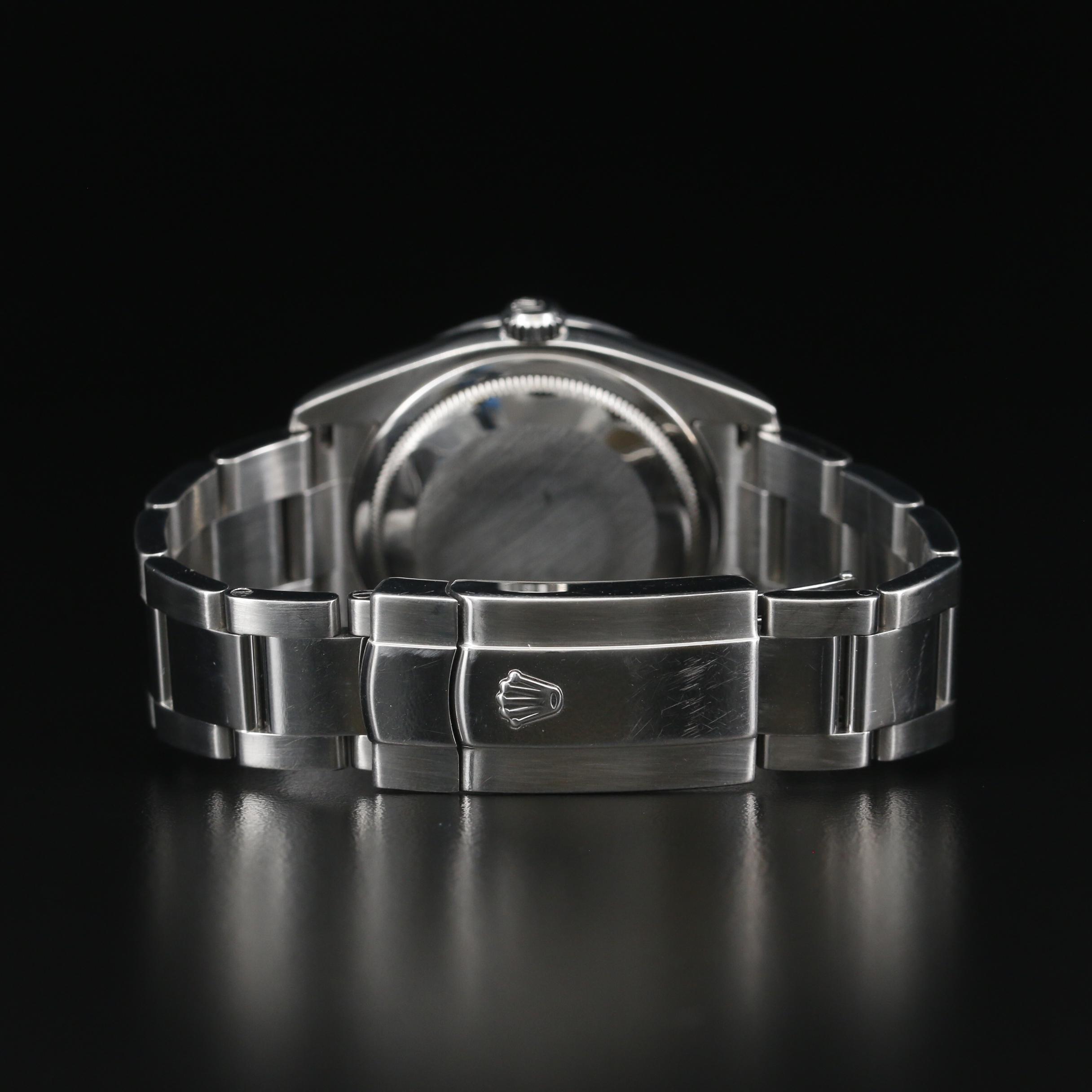 Rolex Datejust Turn-O-Graph 1.38 CTW Diamond Bezel and Stainless Steel Watch