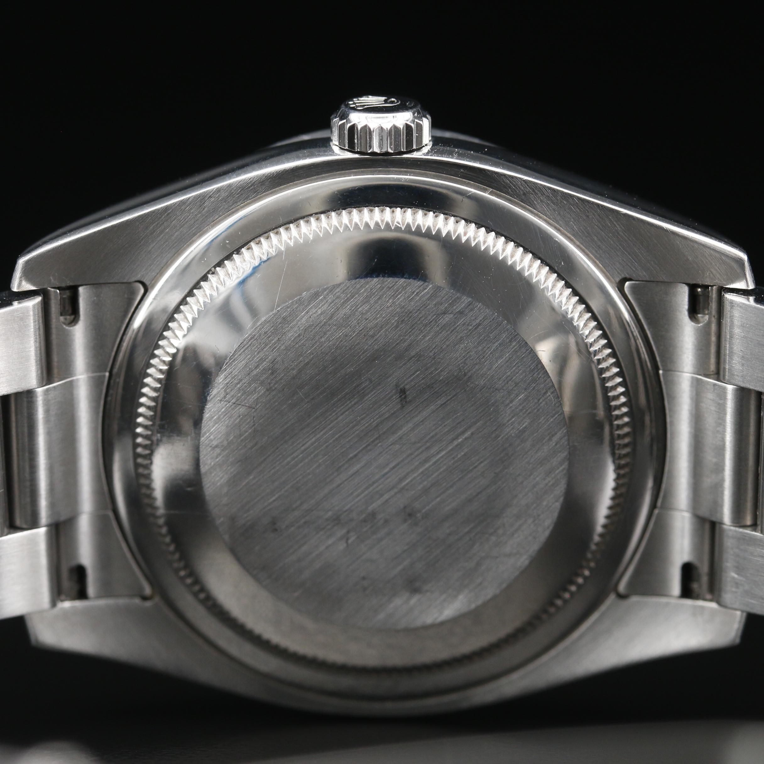 Rolex Datejust Turn-O-Graph 1.38 CTW Diamond Bezel and Stainless Steel Watch