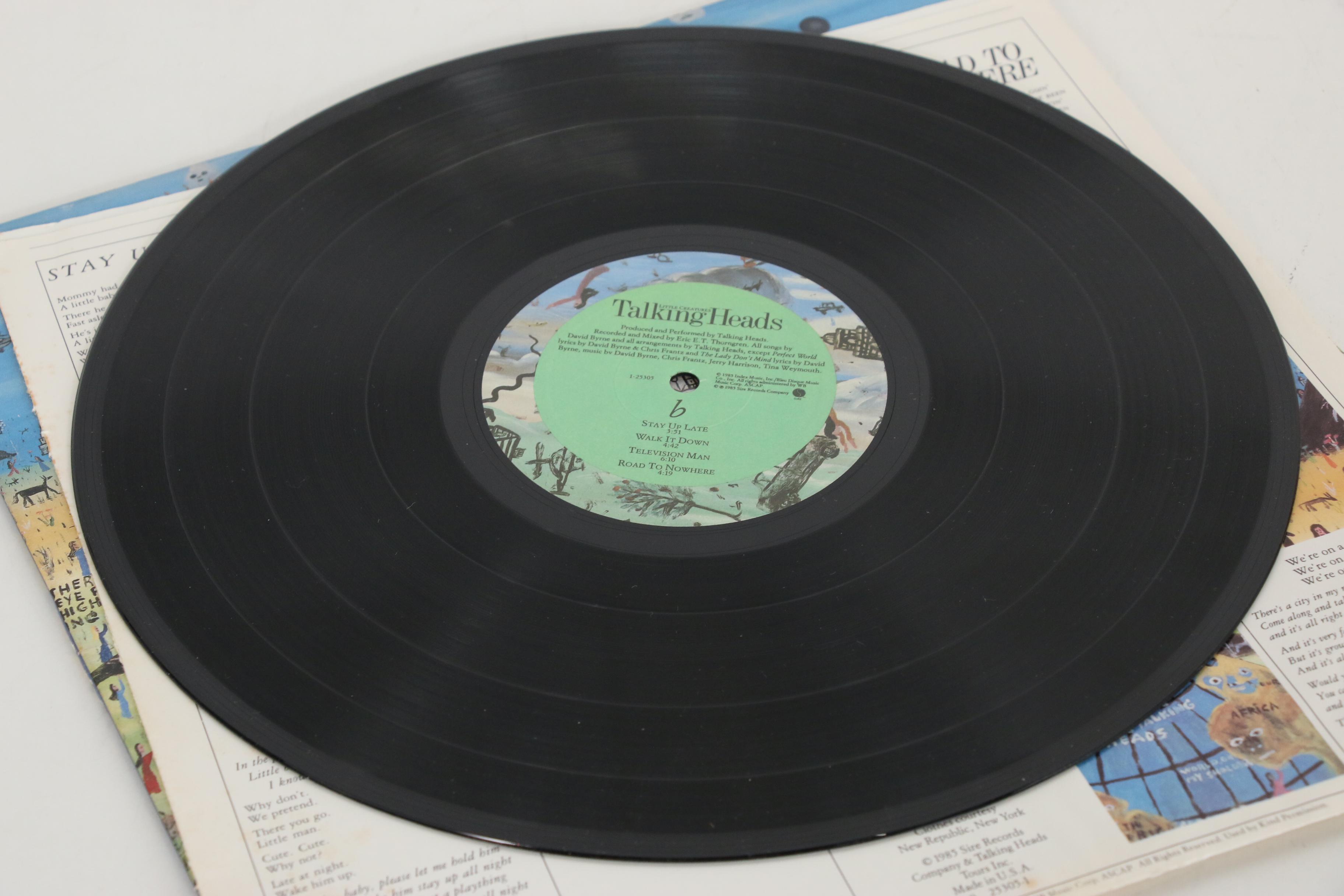 Howard Finster Designed Talking Heads Record Album "Little Creatures", 1985