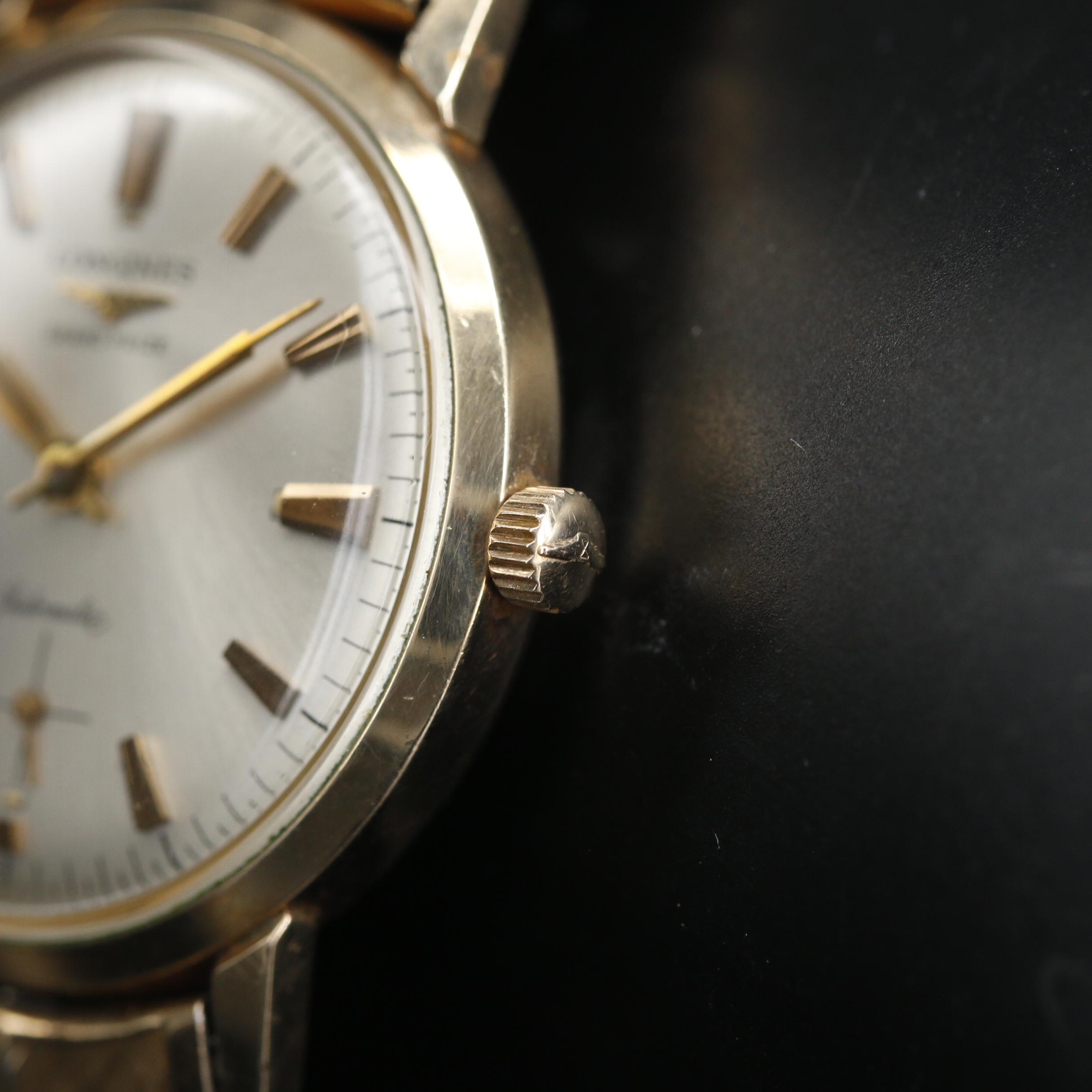 Longines Grand Prize Automatic Gold Filled and Stainless Steel Watch