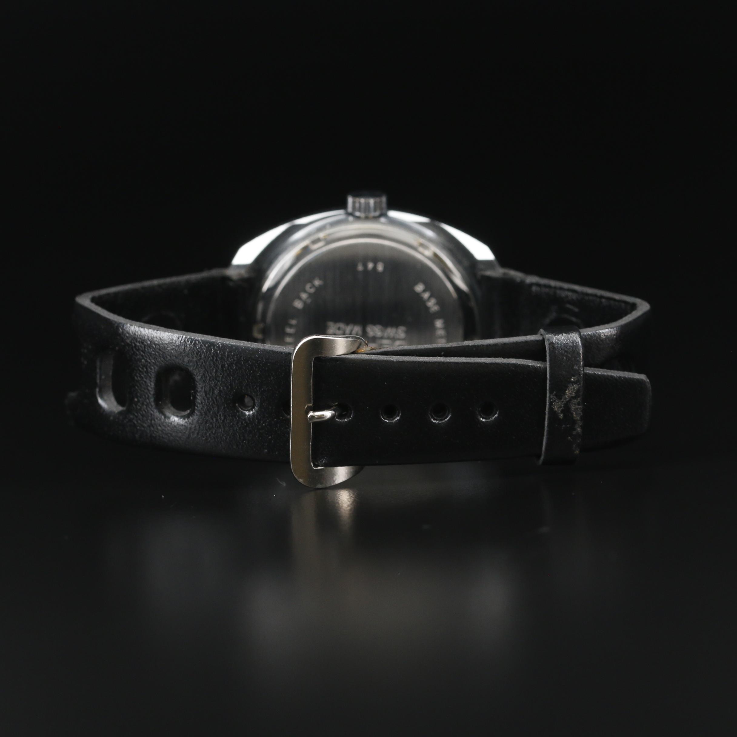 Vintage Depraz "Muhammad Ali" Stem Wind Watch