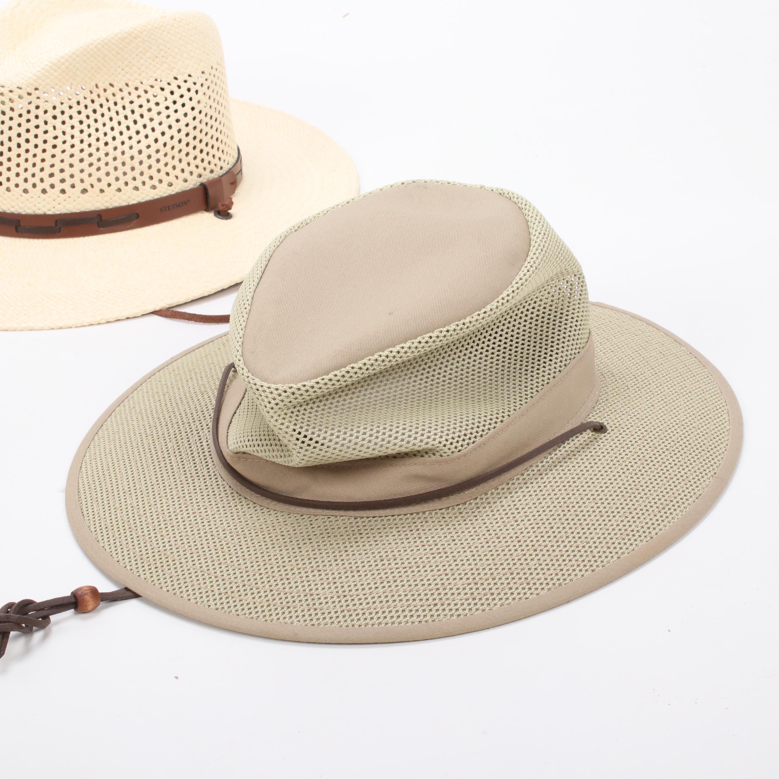 Stetson, Olé America, Henschel and More Straw Western Hats and Hat Stretcher