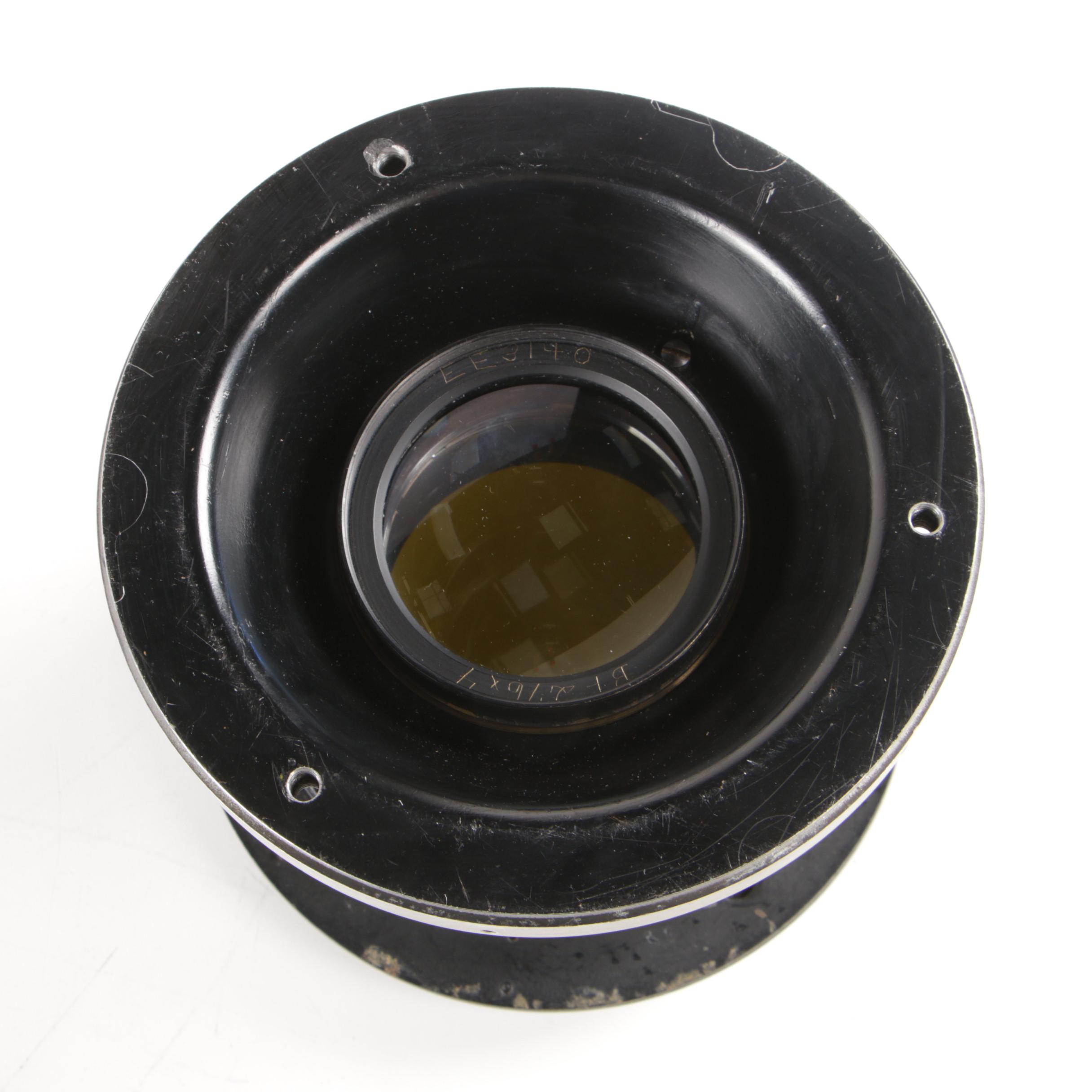Eastman Kodak Co. Aerostigmat 12" 305mm Camera Mounting Lens, Mid-20th Century