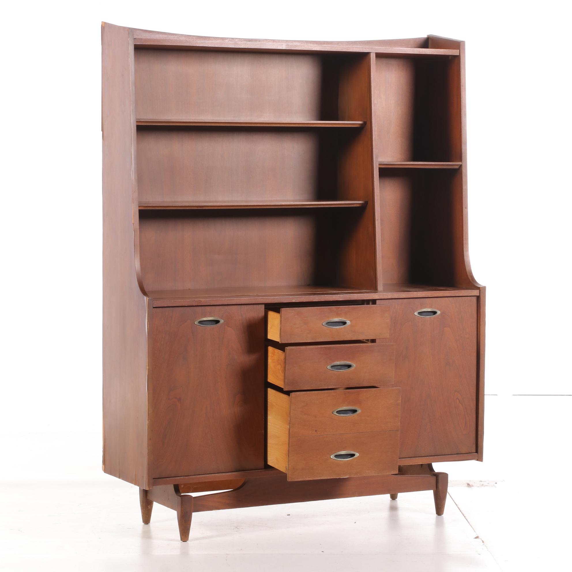 Mid Century Modern Walnut Buffet