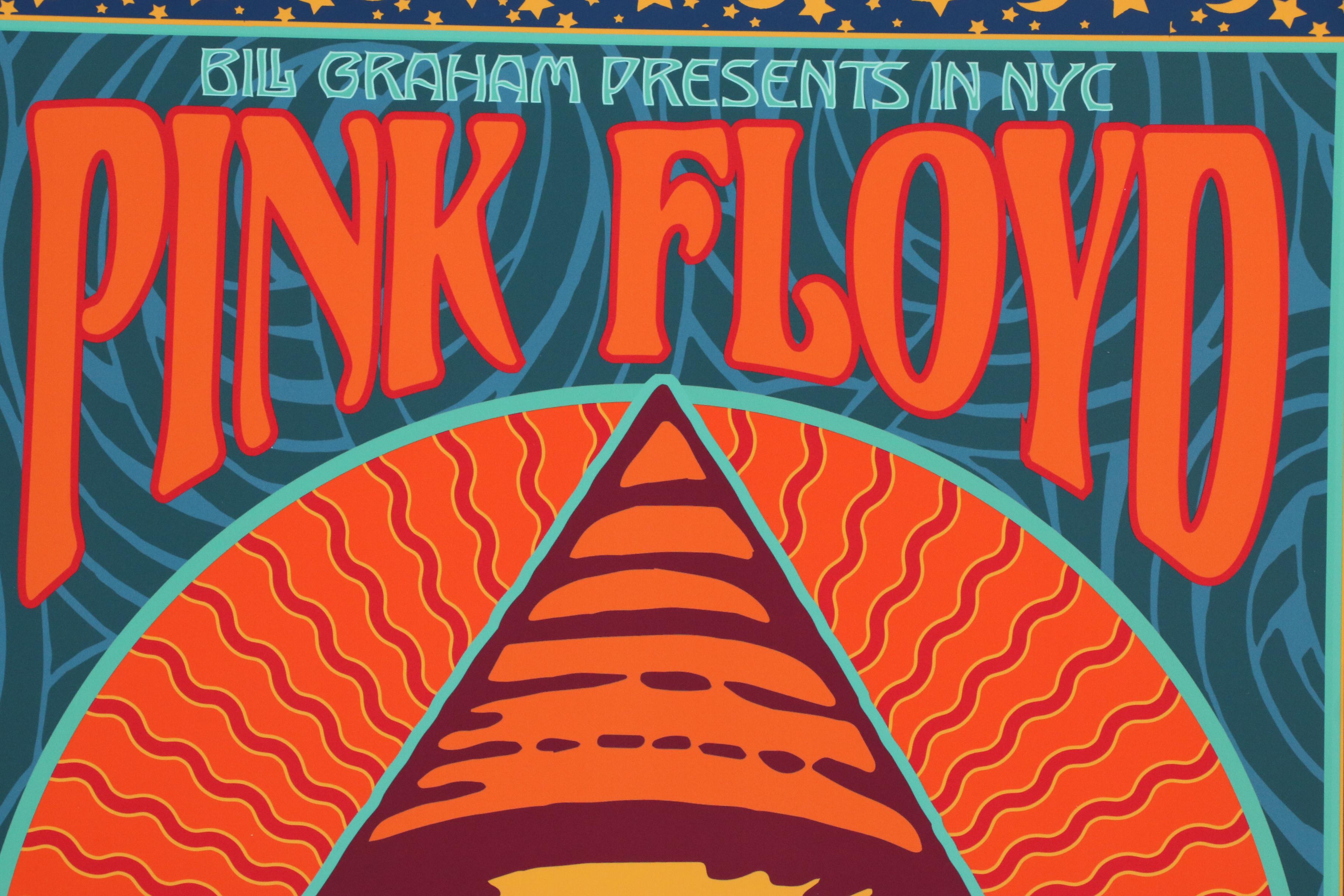 David Edward Byrd Giclée "Pink Floyd - Fillmore East - 1970", 2020