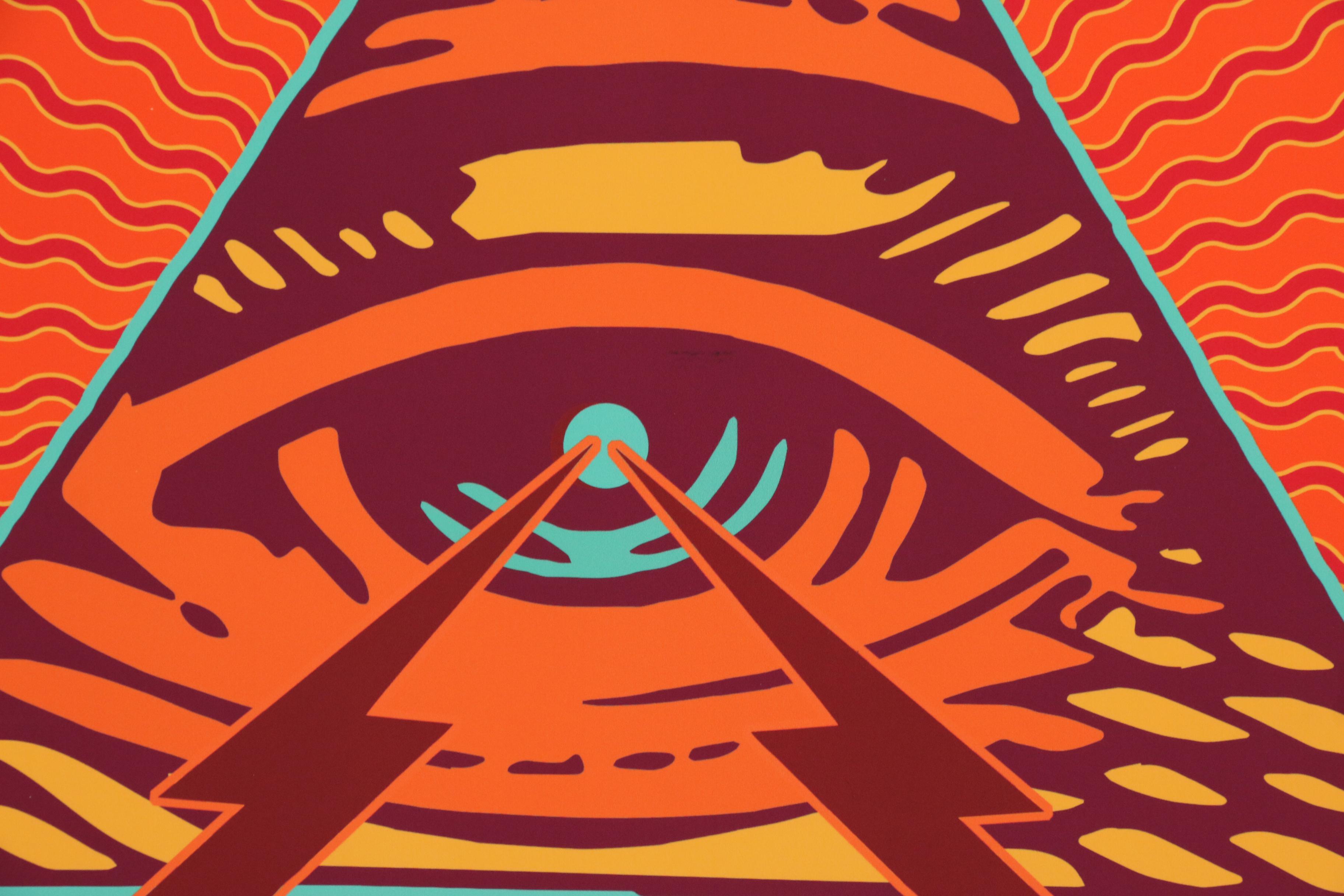 David Edward Byrd Giclée "Pink Floyd - Fillmore East - 1970", 2020