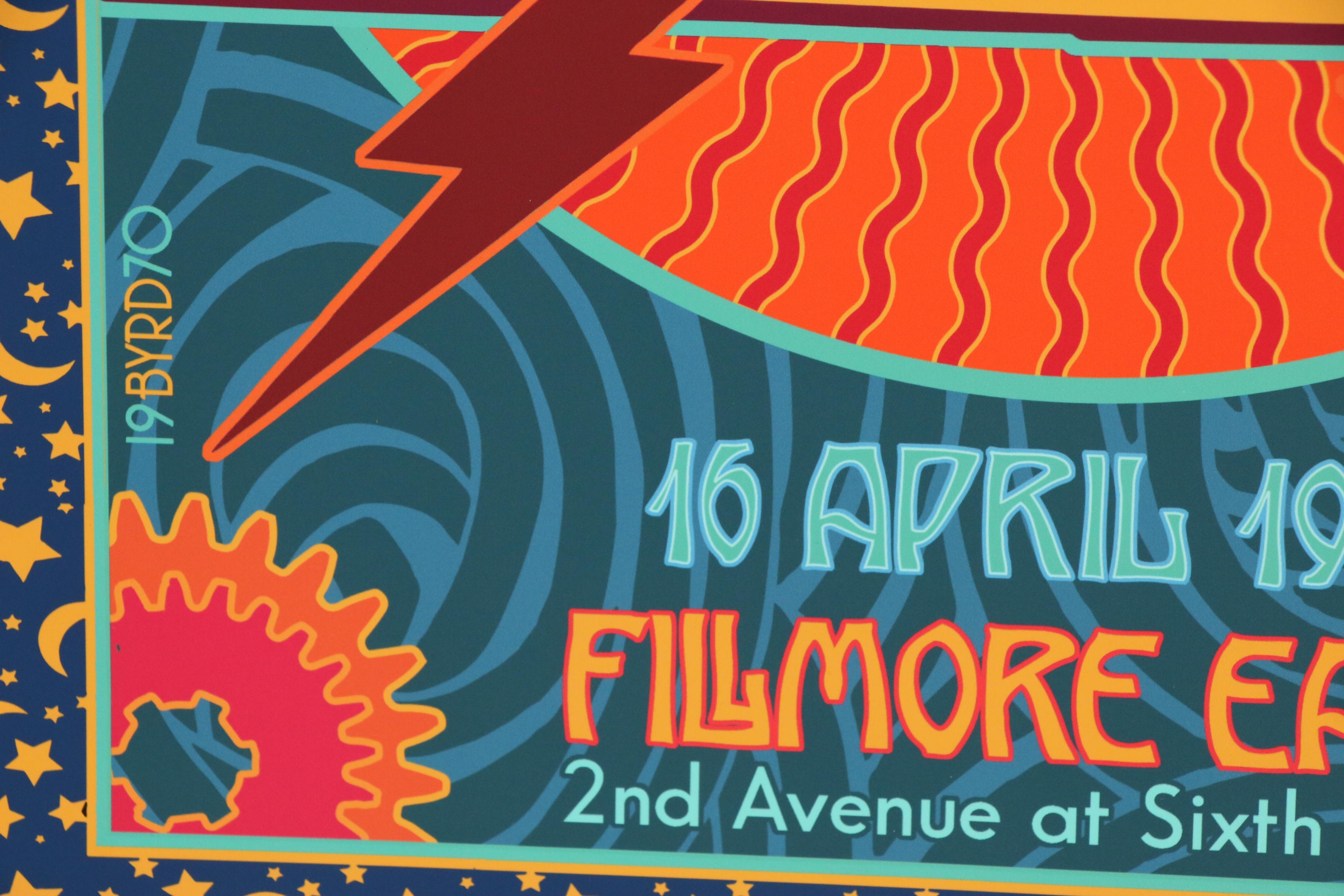 David Edward Byrd Giclée "Pink Floyd - Fillmore East - 1970", 2020