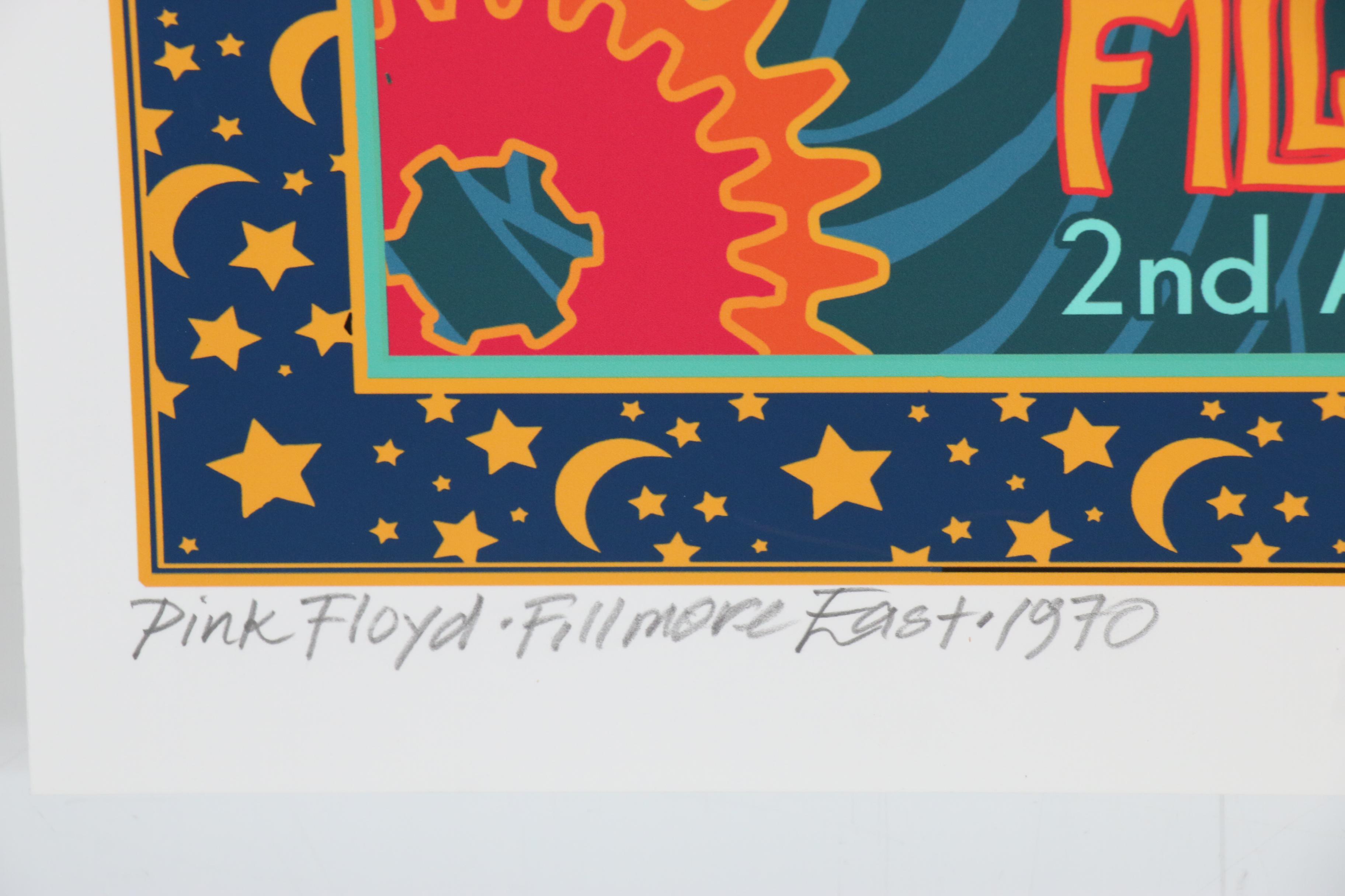 David Edward Byrd Giclée "Pink Floyd - Fillmore East - 1970", 2020