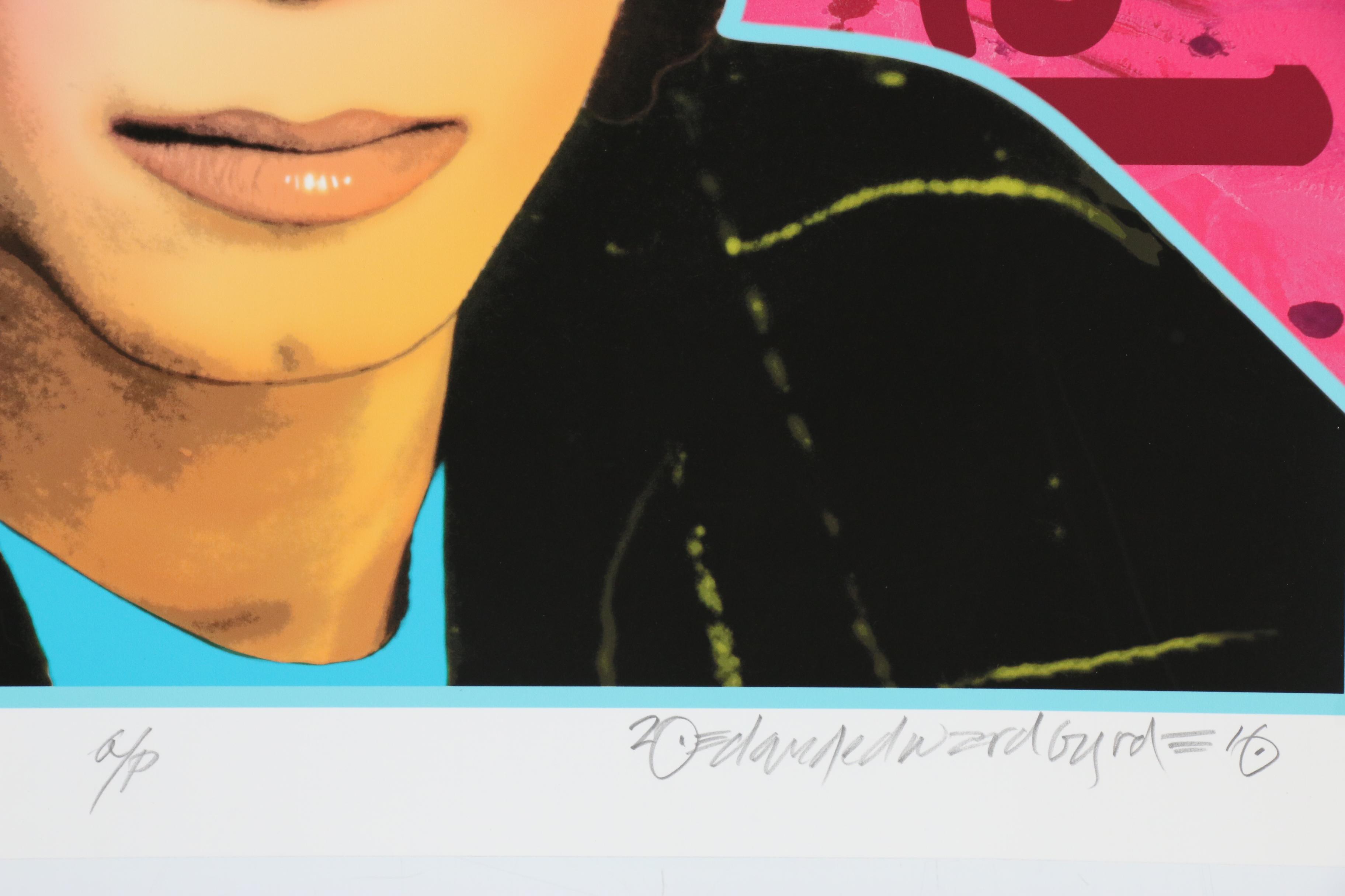 David Edward Byrd Giclée "Michael Jackson - 2005", 2010