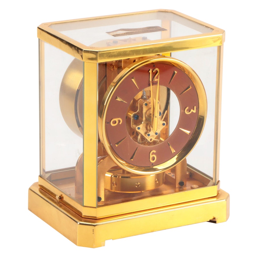 LeCoultre Atmos Perpetual Motion Anniversary Clock, Mid to Late 20th Century