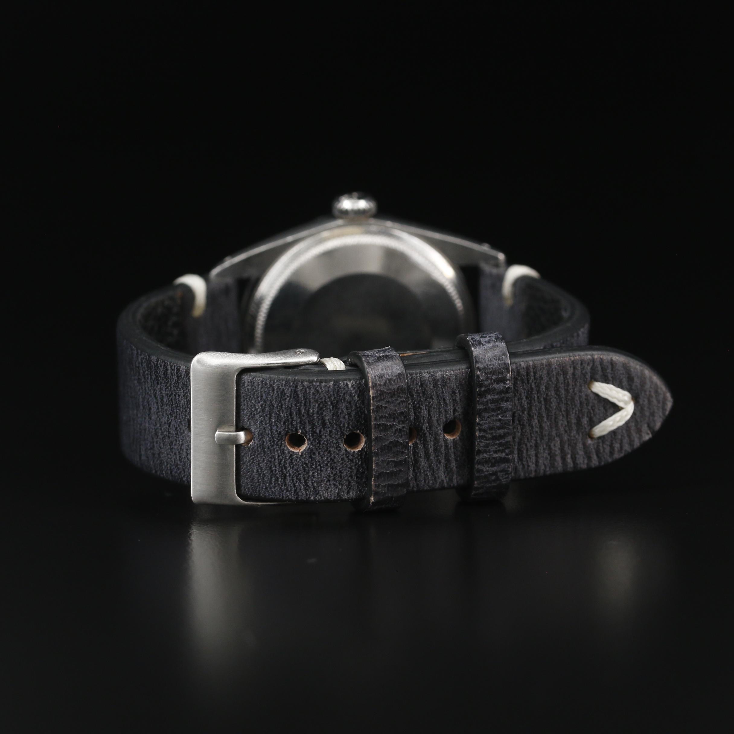 Rolex Date 34 mm Stainless Steel Automatic Watch, 1968