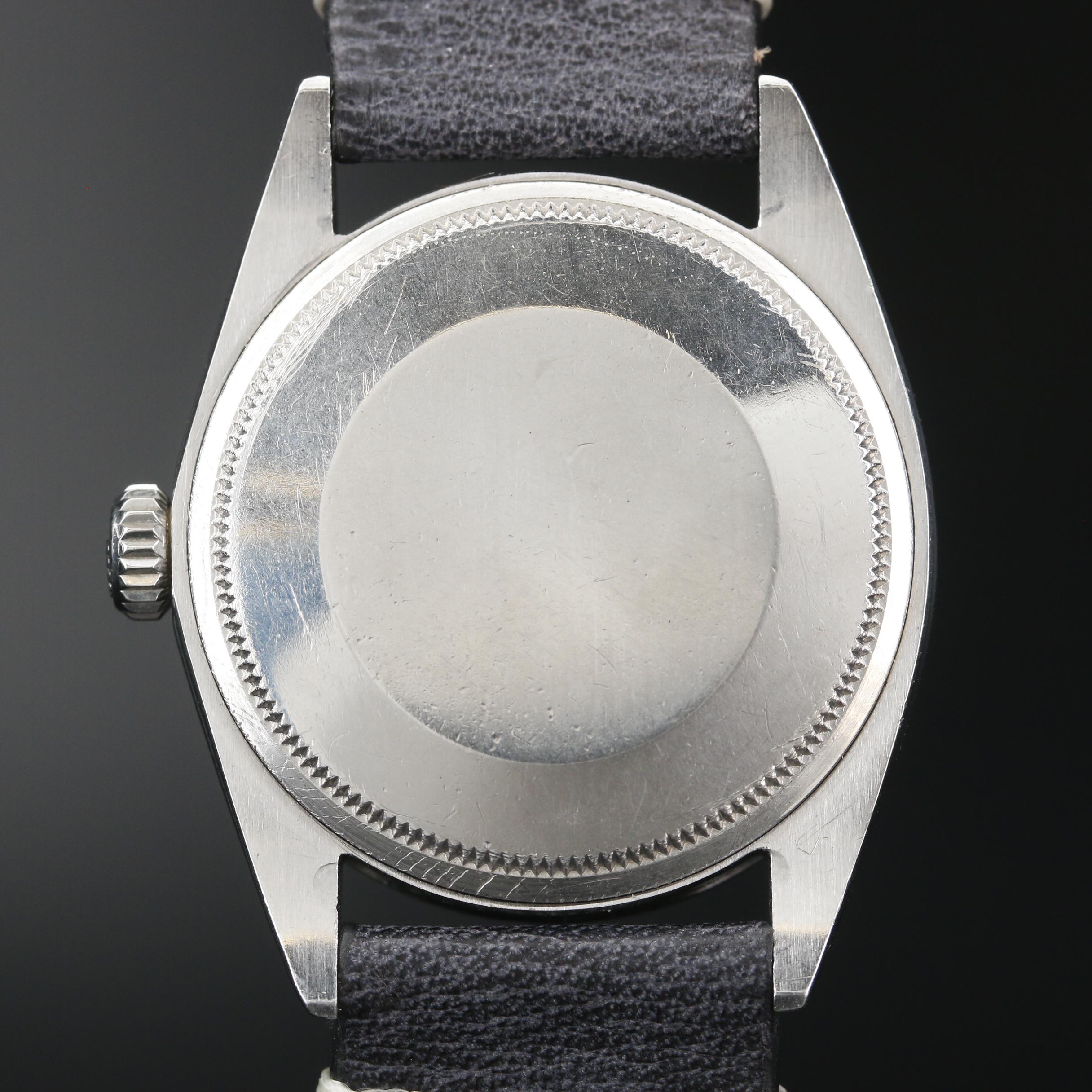 Rolex Date 34 mm Stainless Steel Automatic Watch, 1968