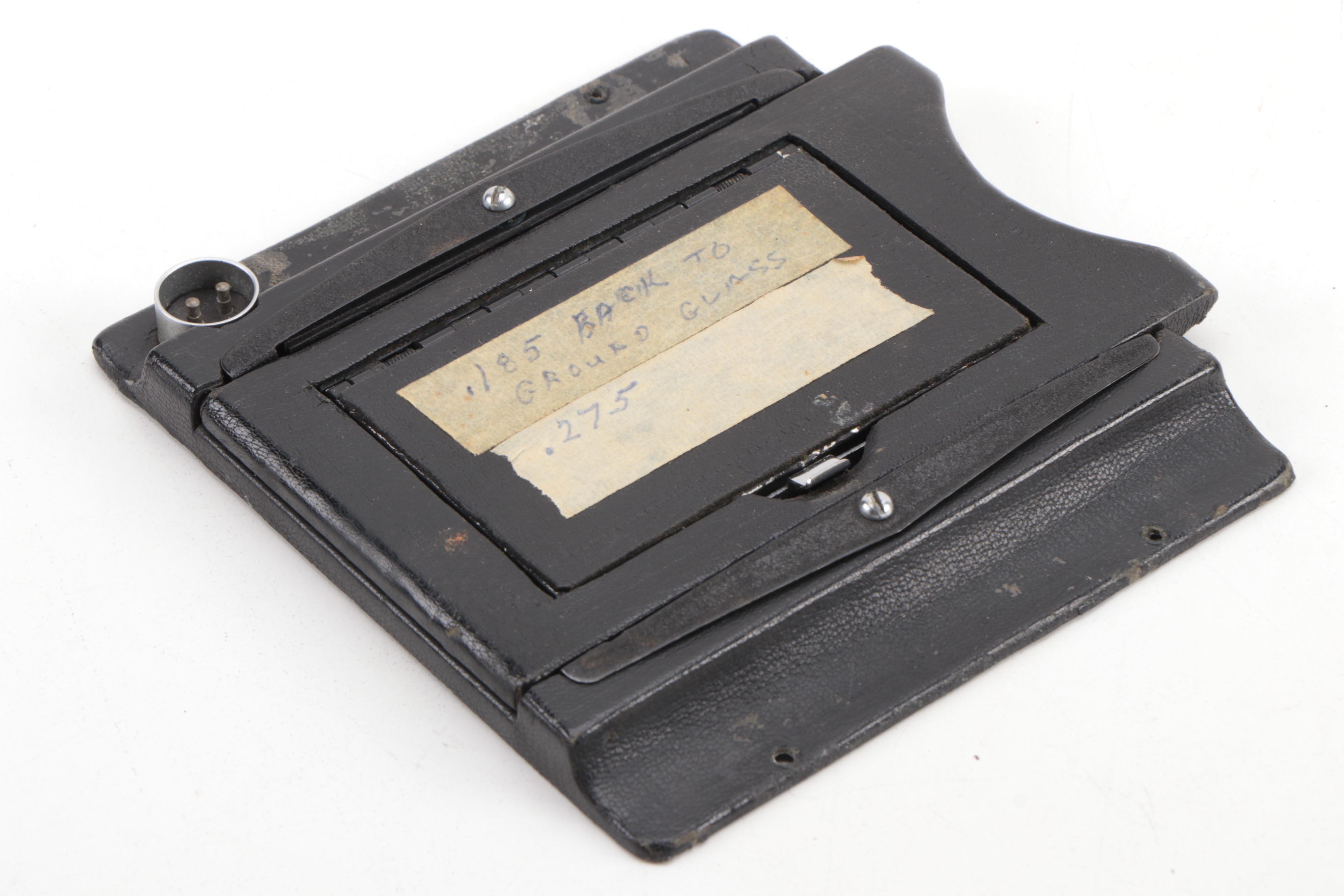 Graflex Camera Accessories Including Film Pack Adapters and Film Holders