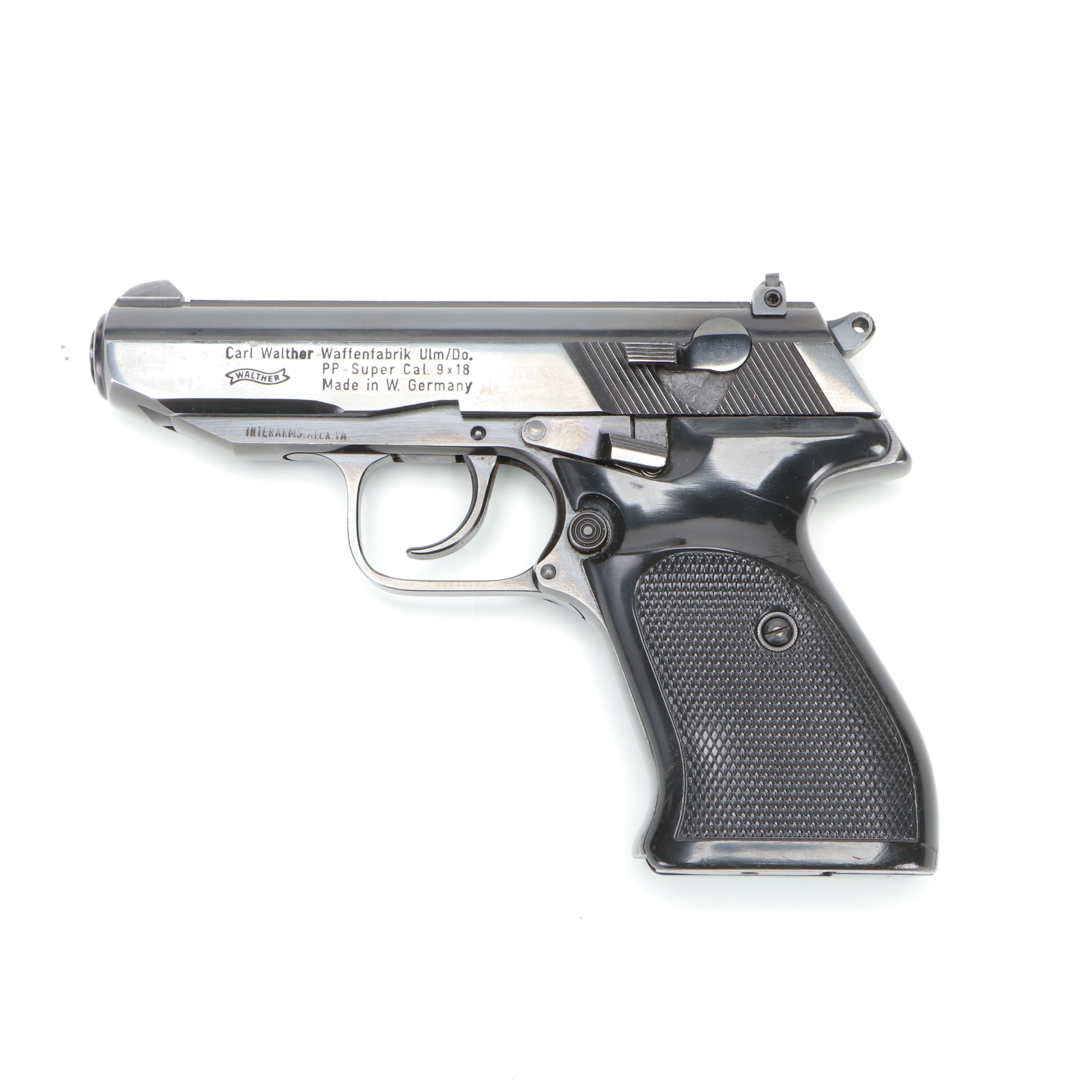 Walther PP Super 9x18 Handgun
