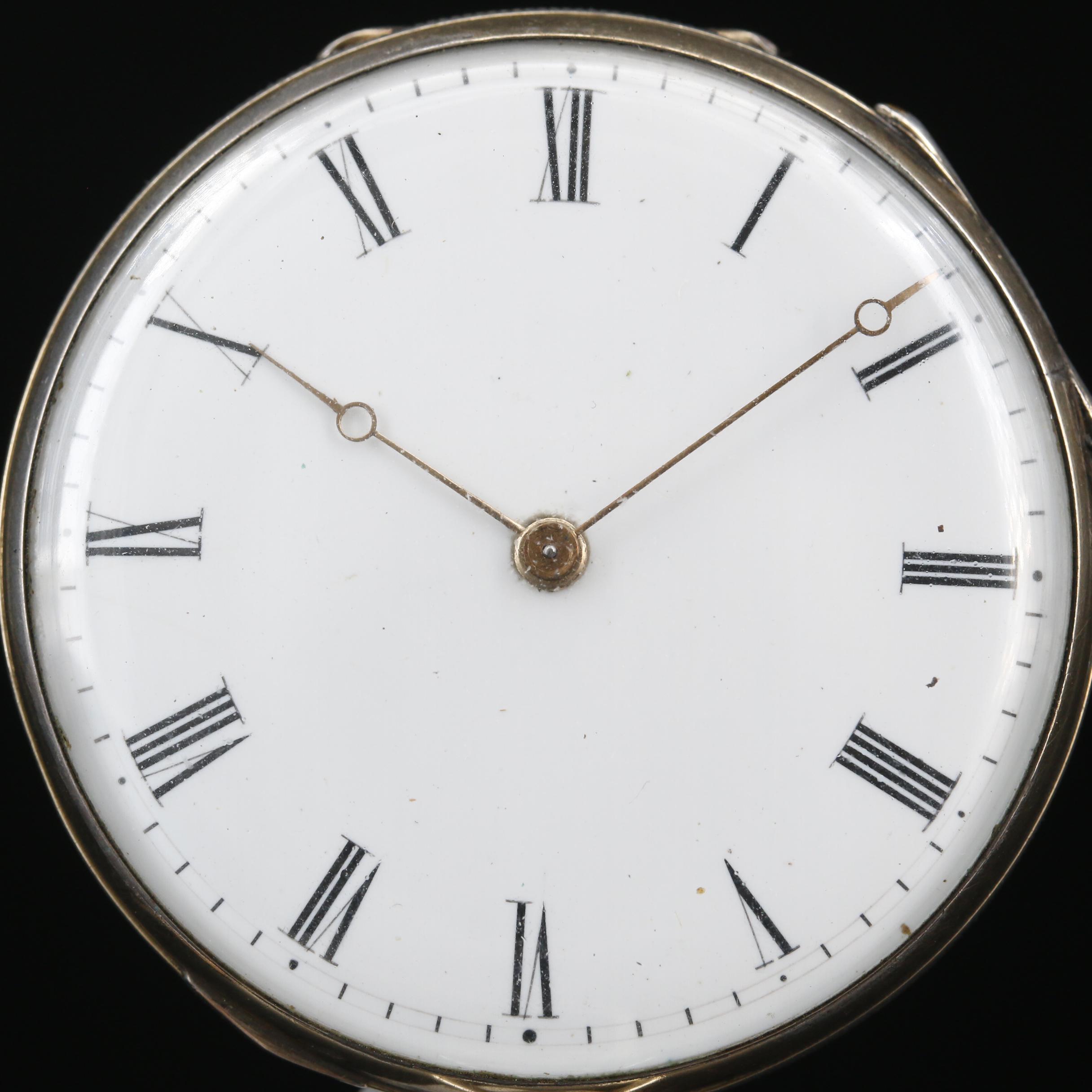 Bordier 800 Silver Pocket Watch and Tiffany & Co. Sterling Silver Letter Holder