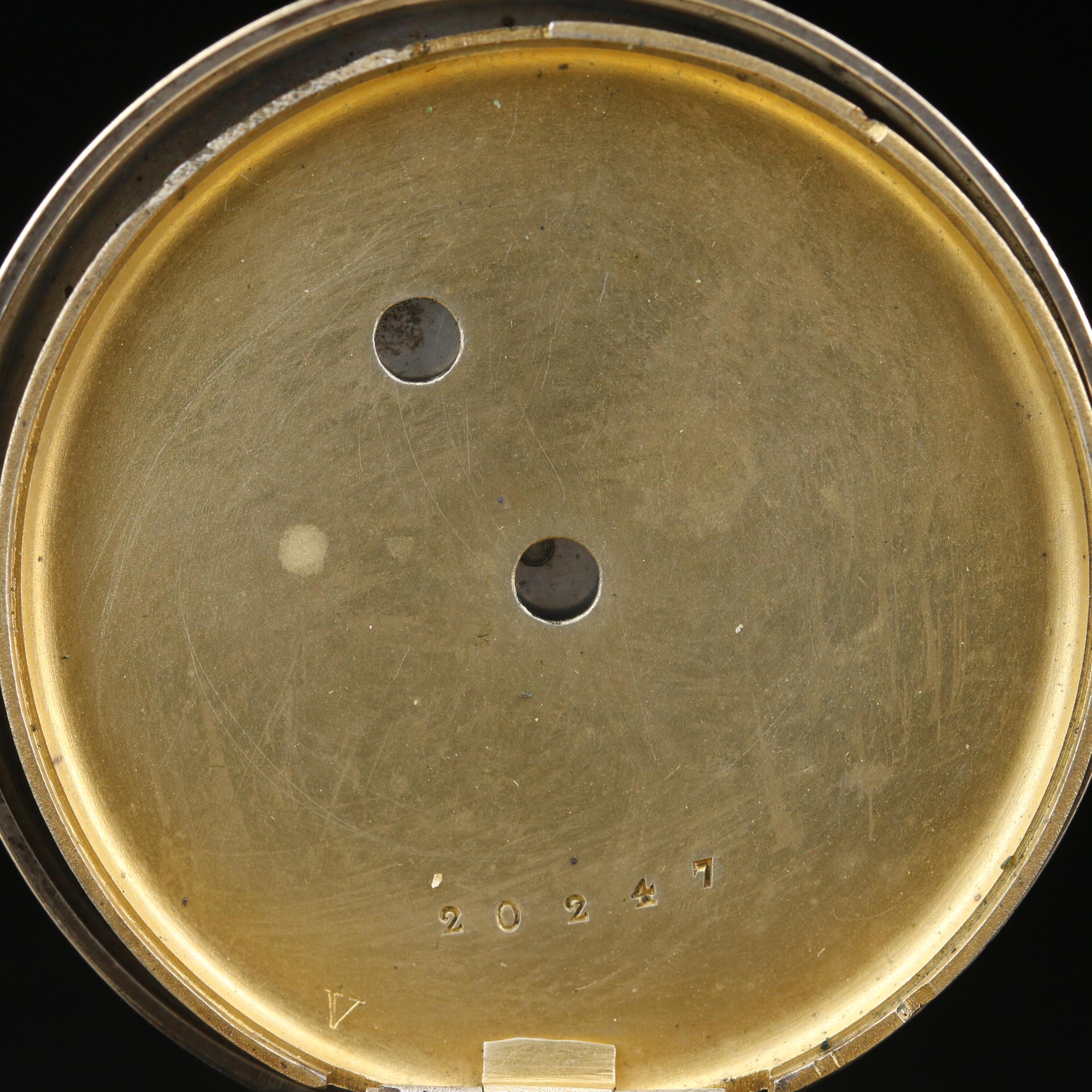 Bordier 800 Silver Pocket Watch and Tiffany & Co. Sterling Silver Letter Holder