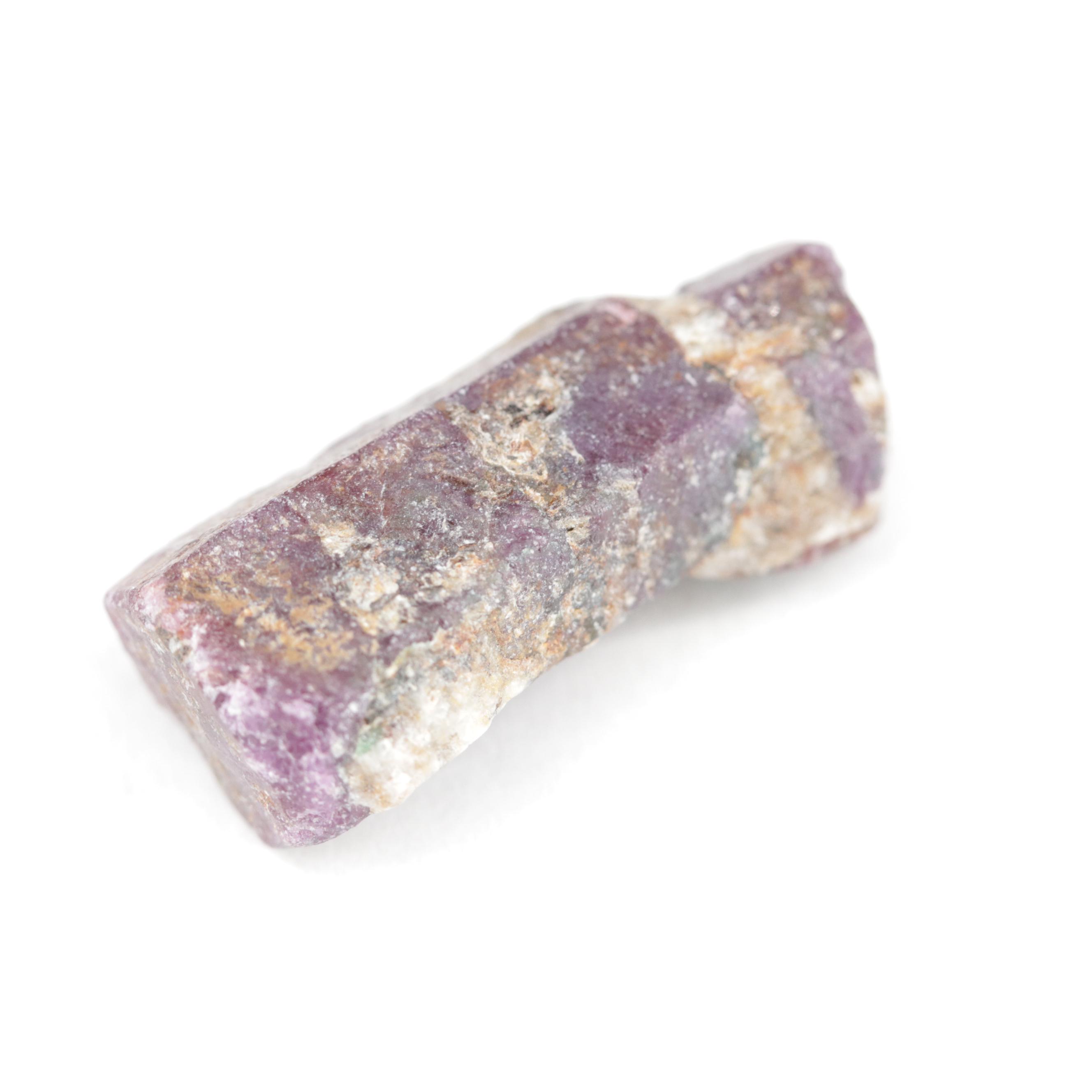 Loose 34.83 CT Rought Corundum with Marble Matrix