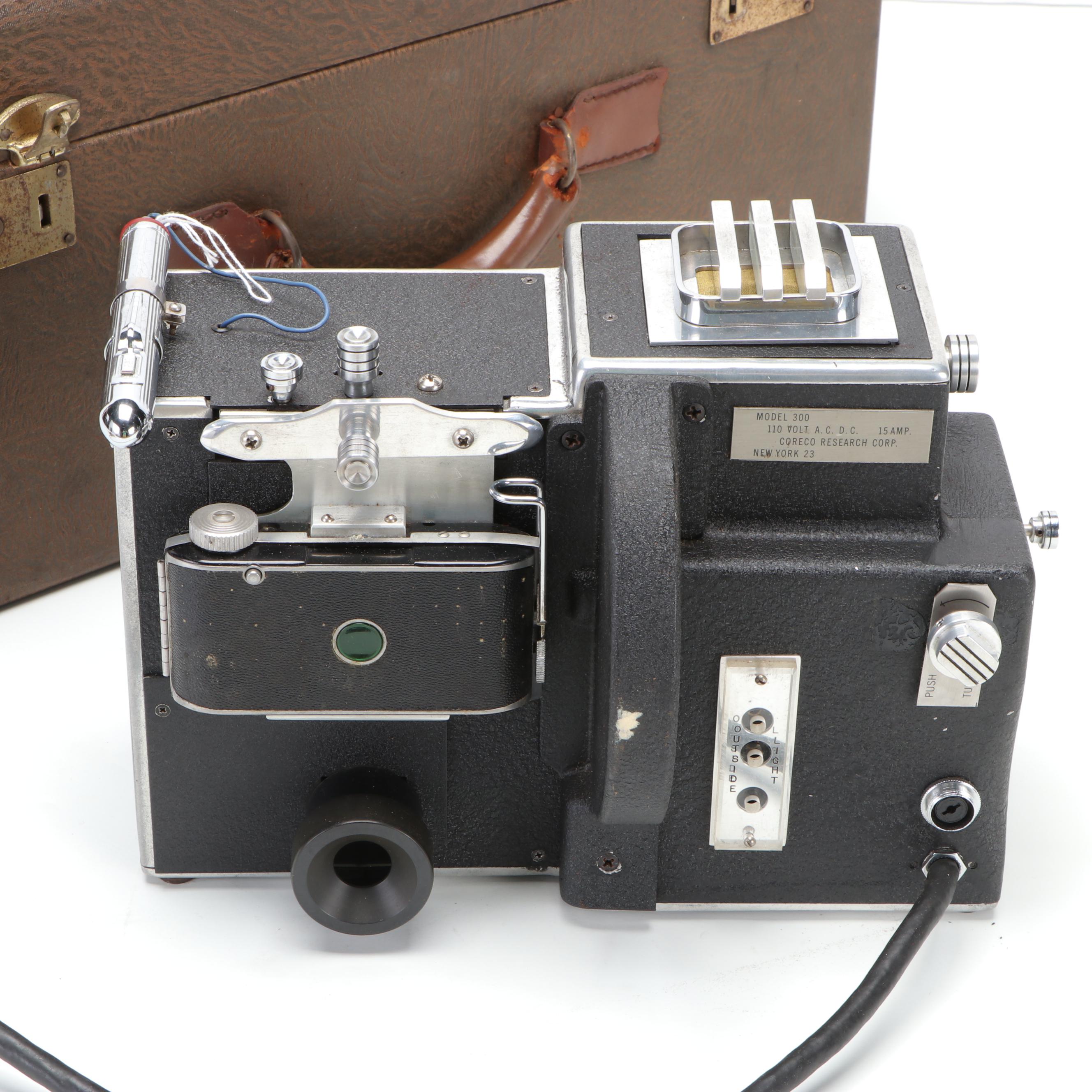 Coreco Research Co. Bucky Model 300 Automatic Film Medical Camera, 1940s