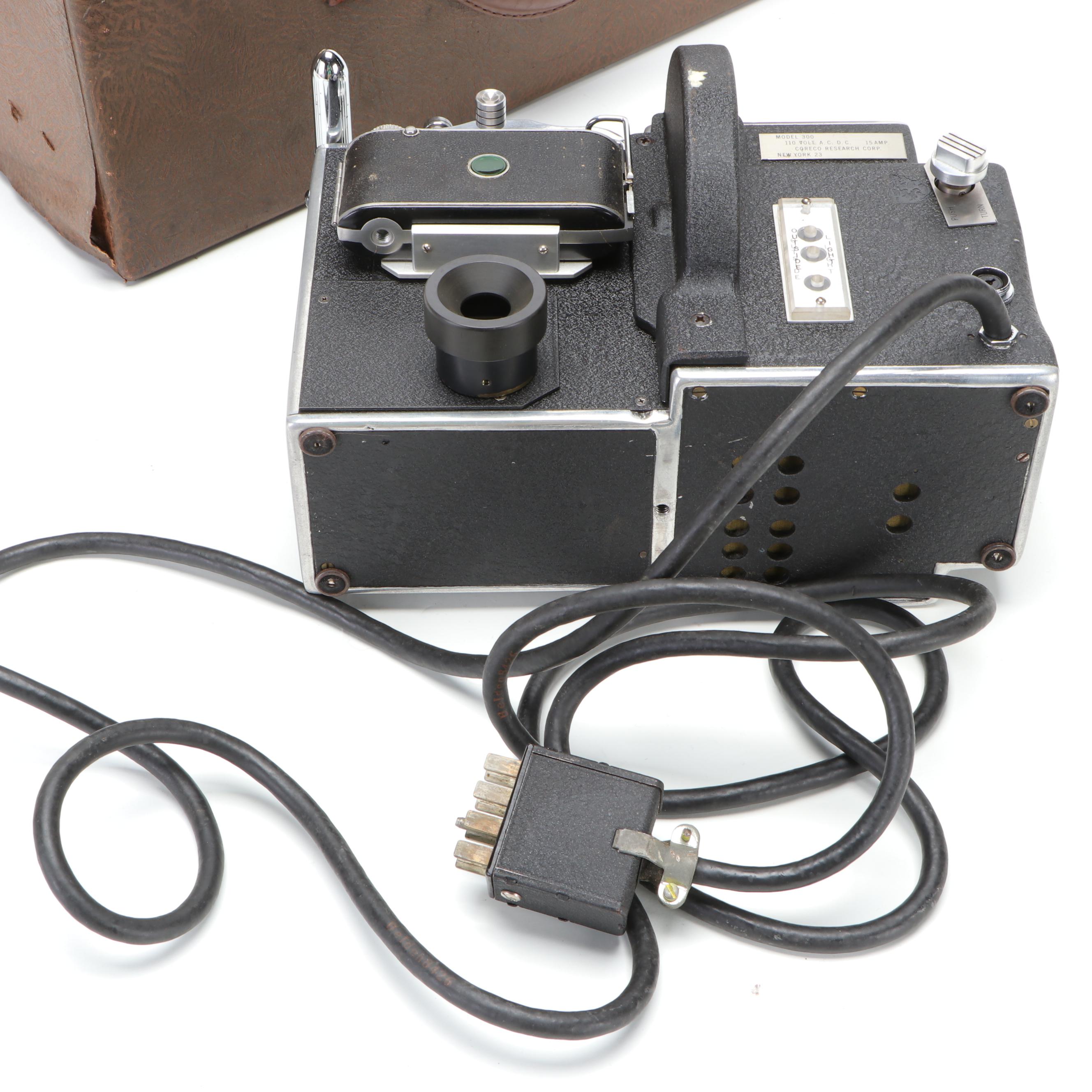 Coreco Research Co. Bucky Model 300 Automatic Film Medical Camera, 1940s