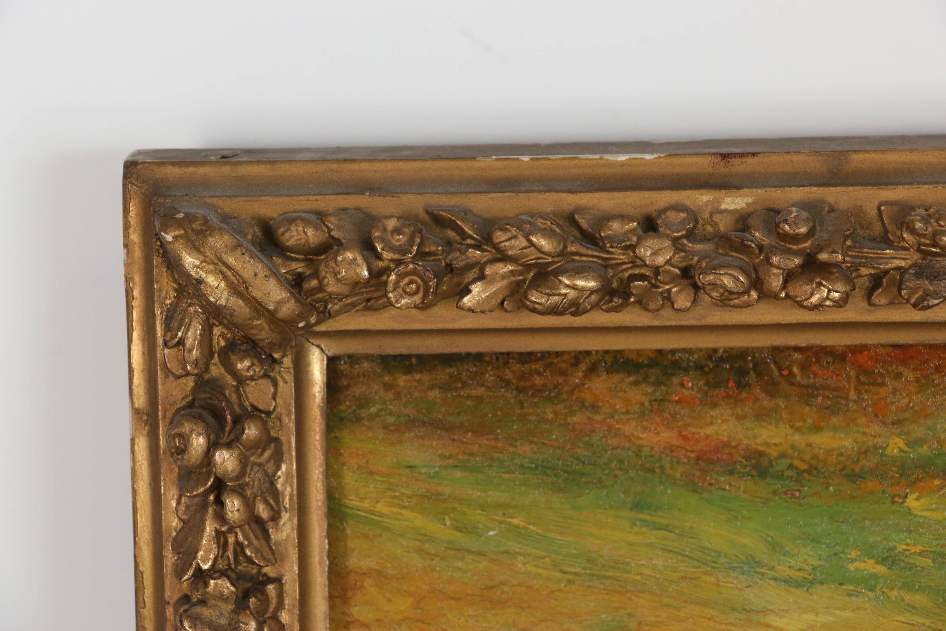 Hudson Mindell Kitchell Tonalist Landscape Painting