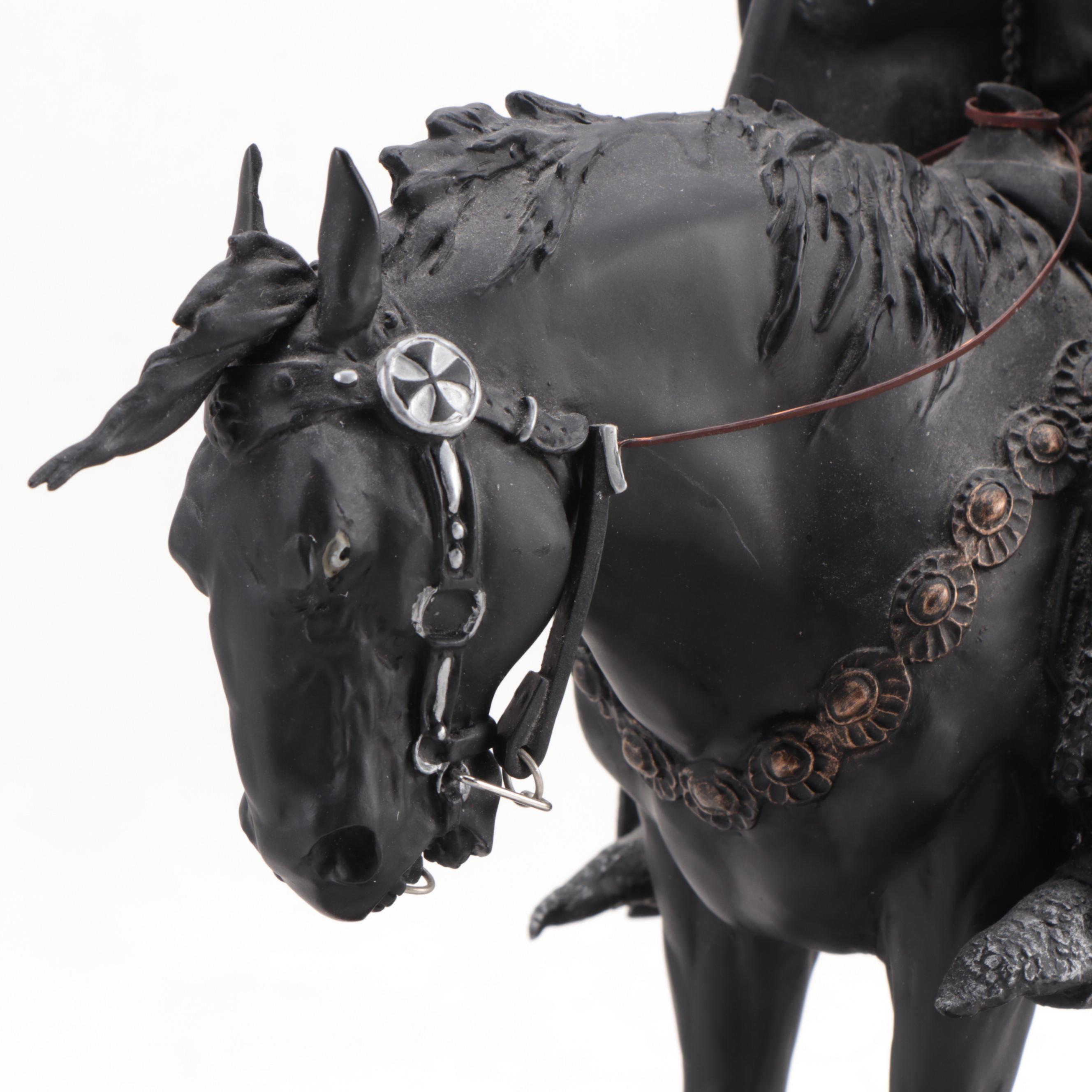 Randy Bowen "Death Dealer" Cast Resin Figurine after Frank Frazetta, 1997