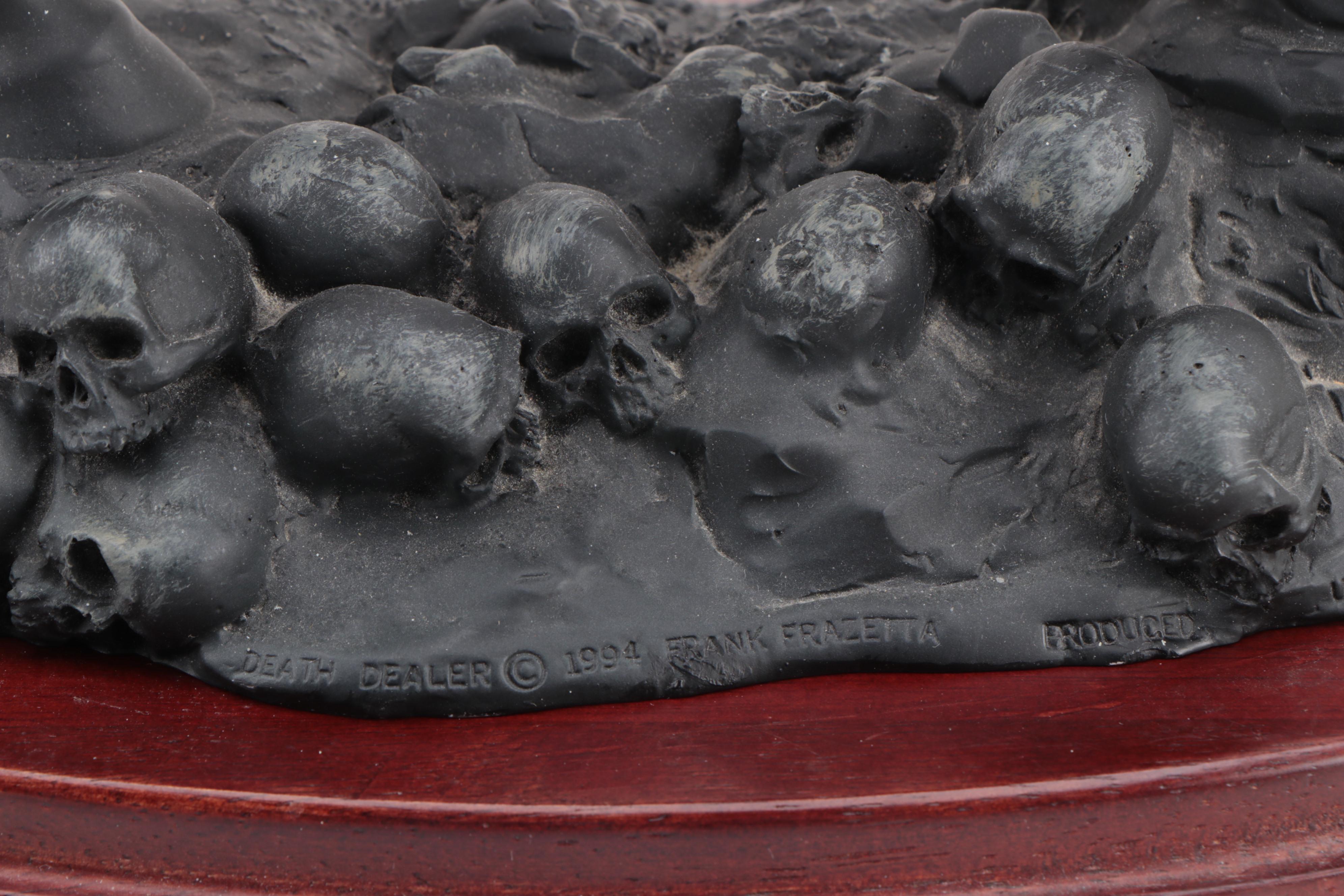 Randy Bowen "Death Dealer" Cast Resin Figurine after Frank Frazetta, 1997