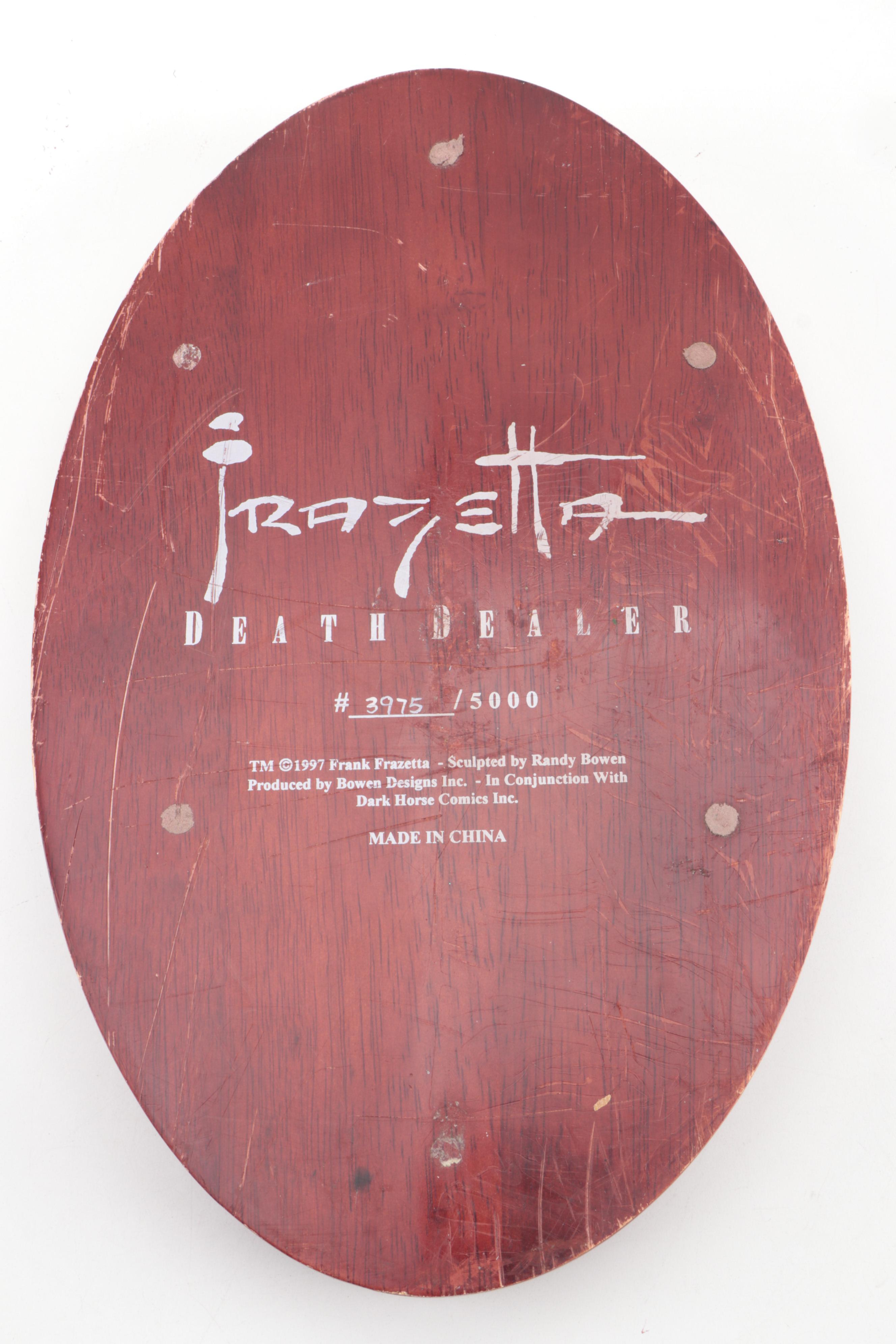 Randy Bowen "Death Dealer" Cast Resin Figurine after Frank Frazetta, 1997