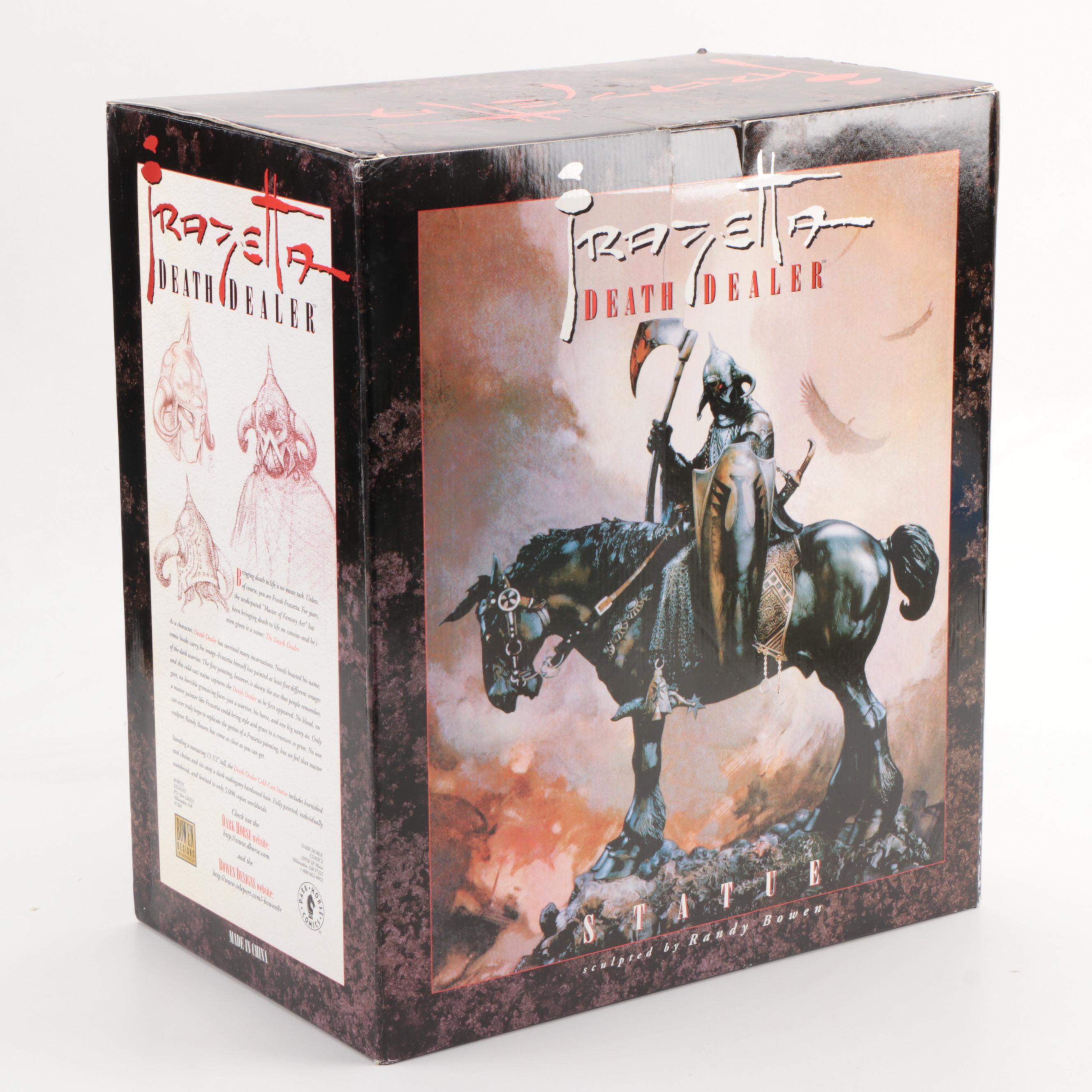 Randy Bowen "Death Dealer" Cast Resin Figurine after Frank Frazetta, 1997