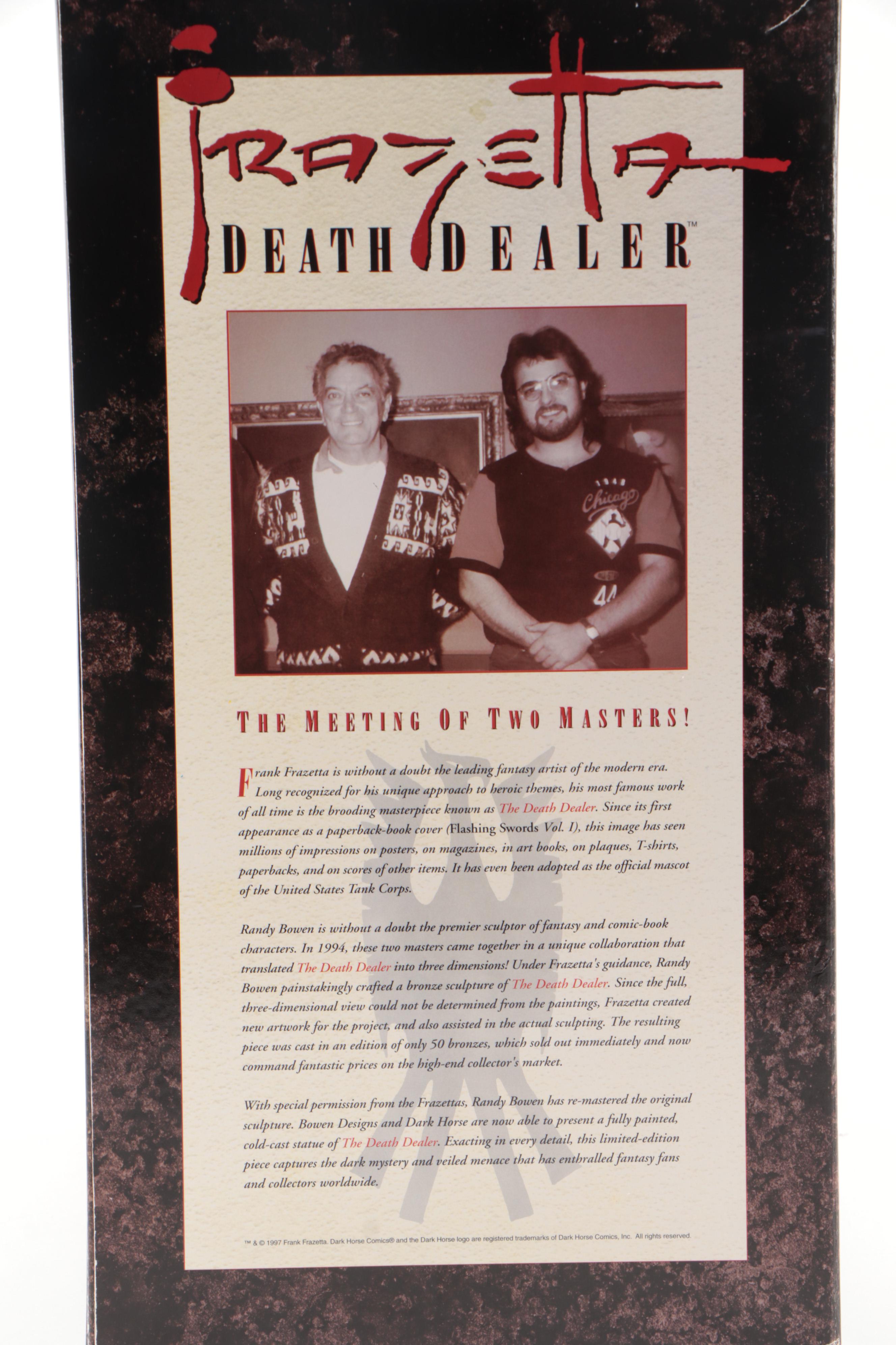 Randy Bowen "Death Dealer" Cast Resin Figurine after Frank Frazetta, 1997