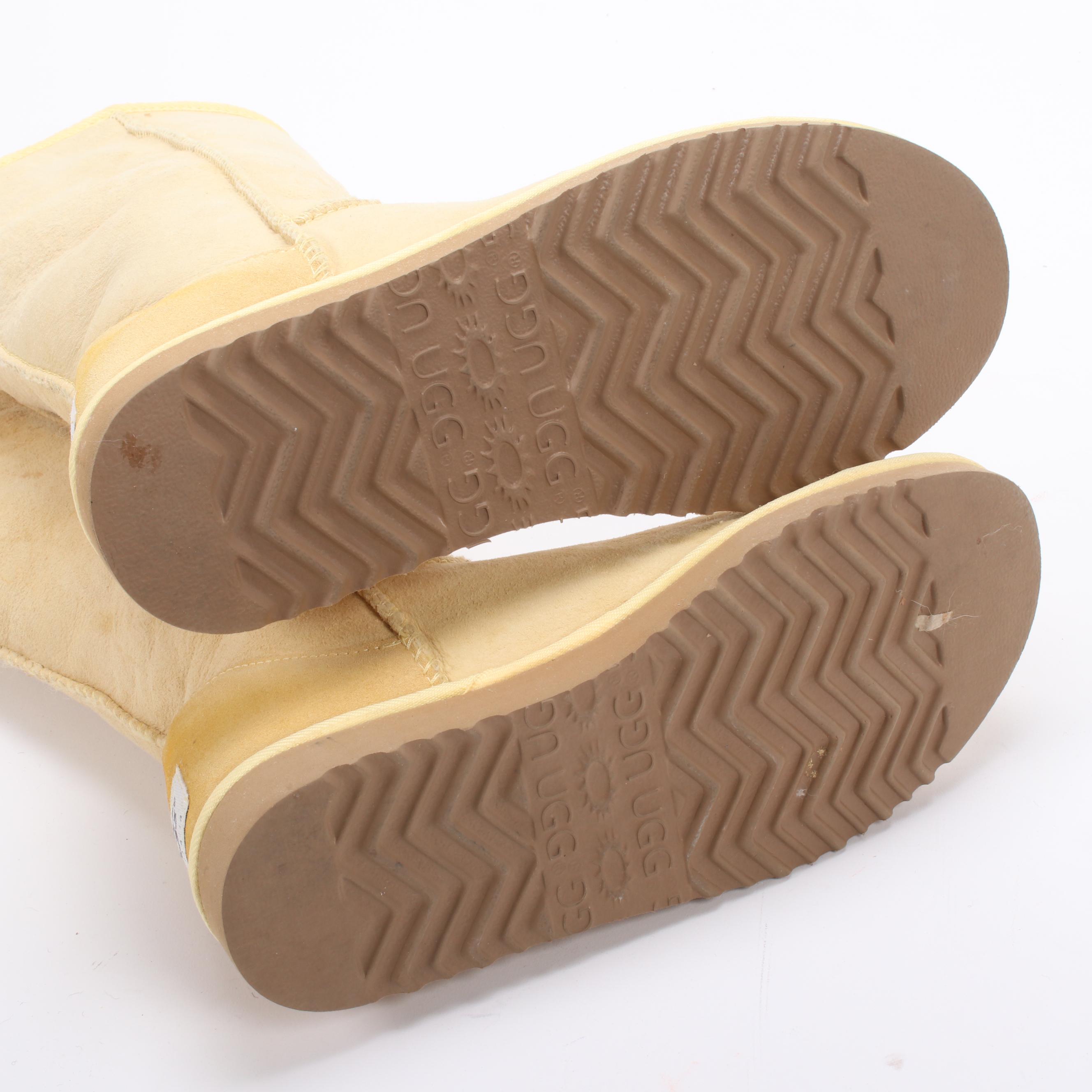 UGG Australia Classic Tall Boots in Suede and Shearling