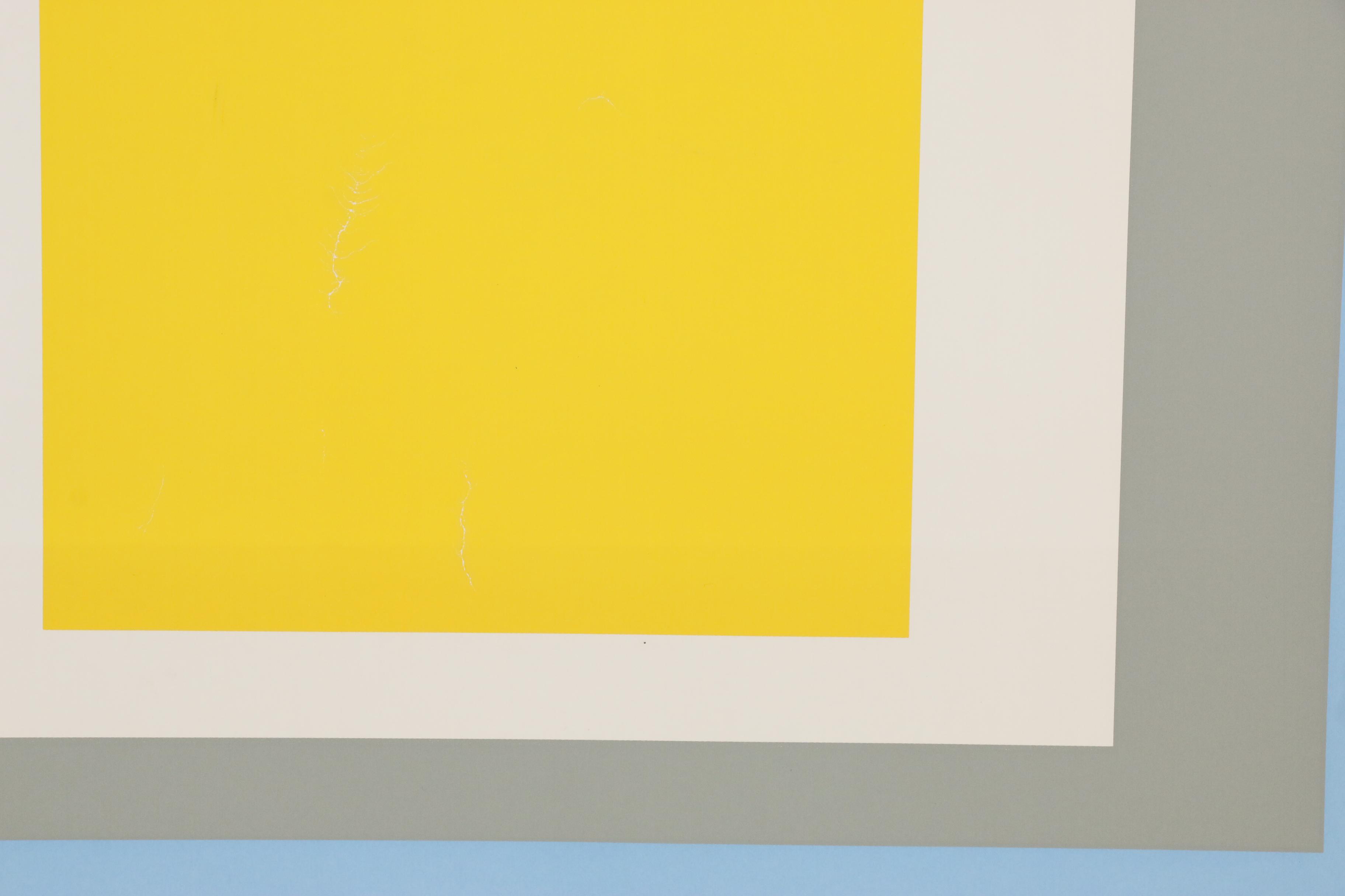 Serigraph Exhibition Poster for Josef Albers at Whitney Museum of American Art