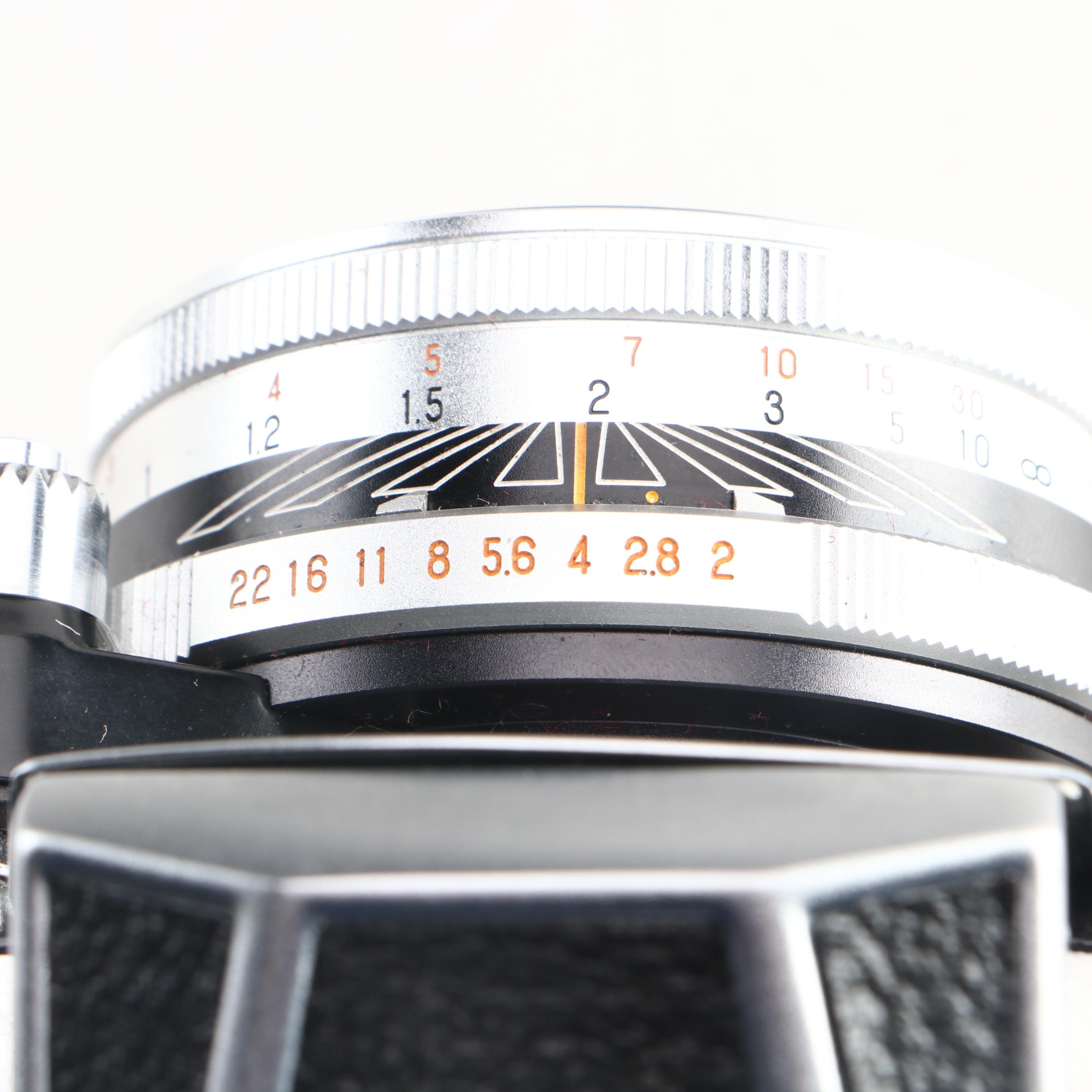 Ihagee Exakta VX IIa SLR 35mm Camera, Carrying Case, and Box, 1957-1961