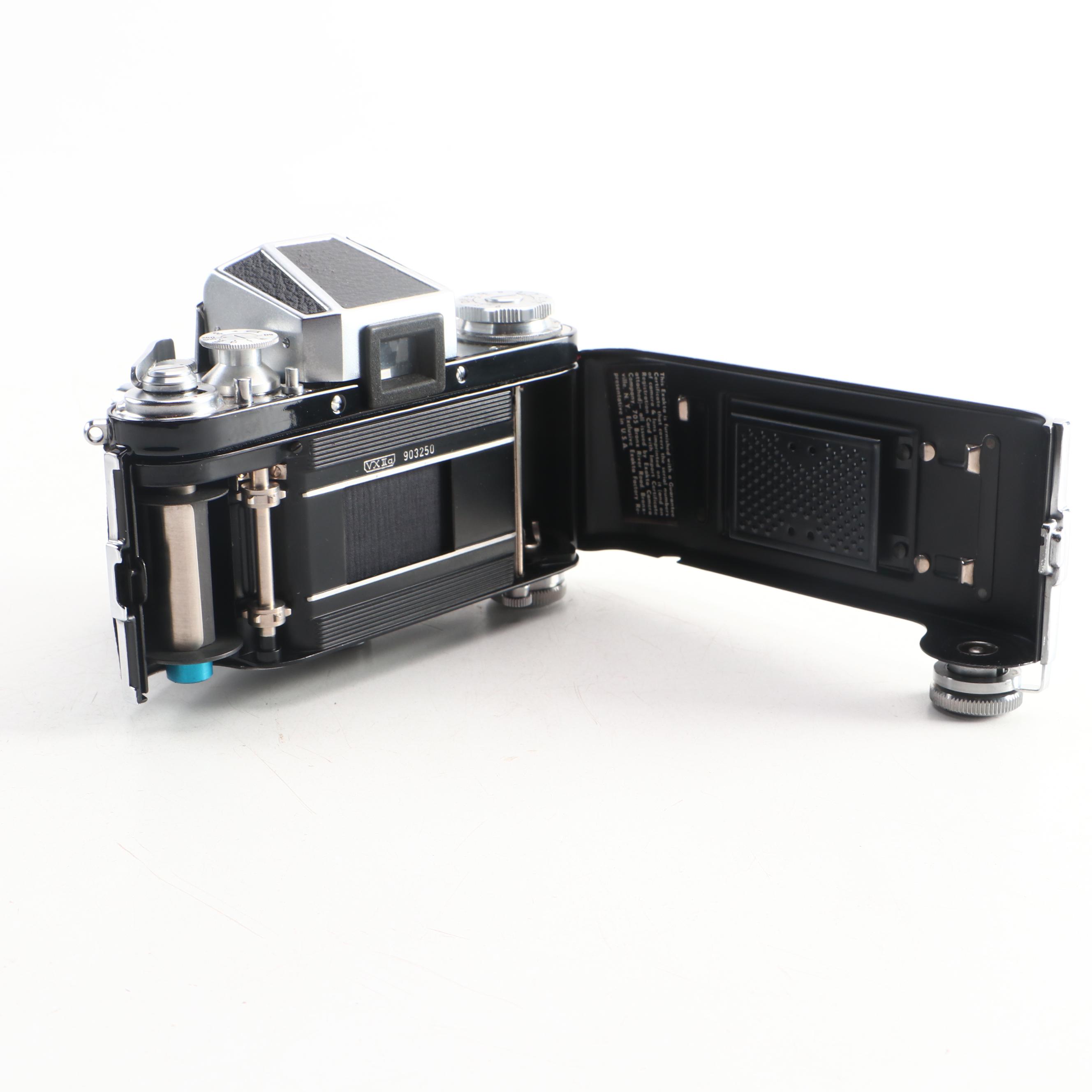 Ihagee Exakta VX IIa SLR 35mm Camera, Carrying Case, and Box, 1957-1961