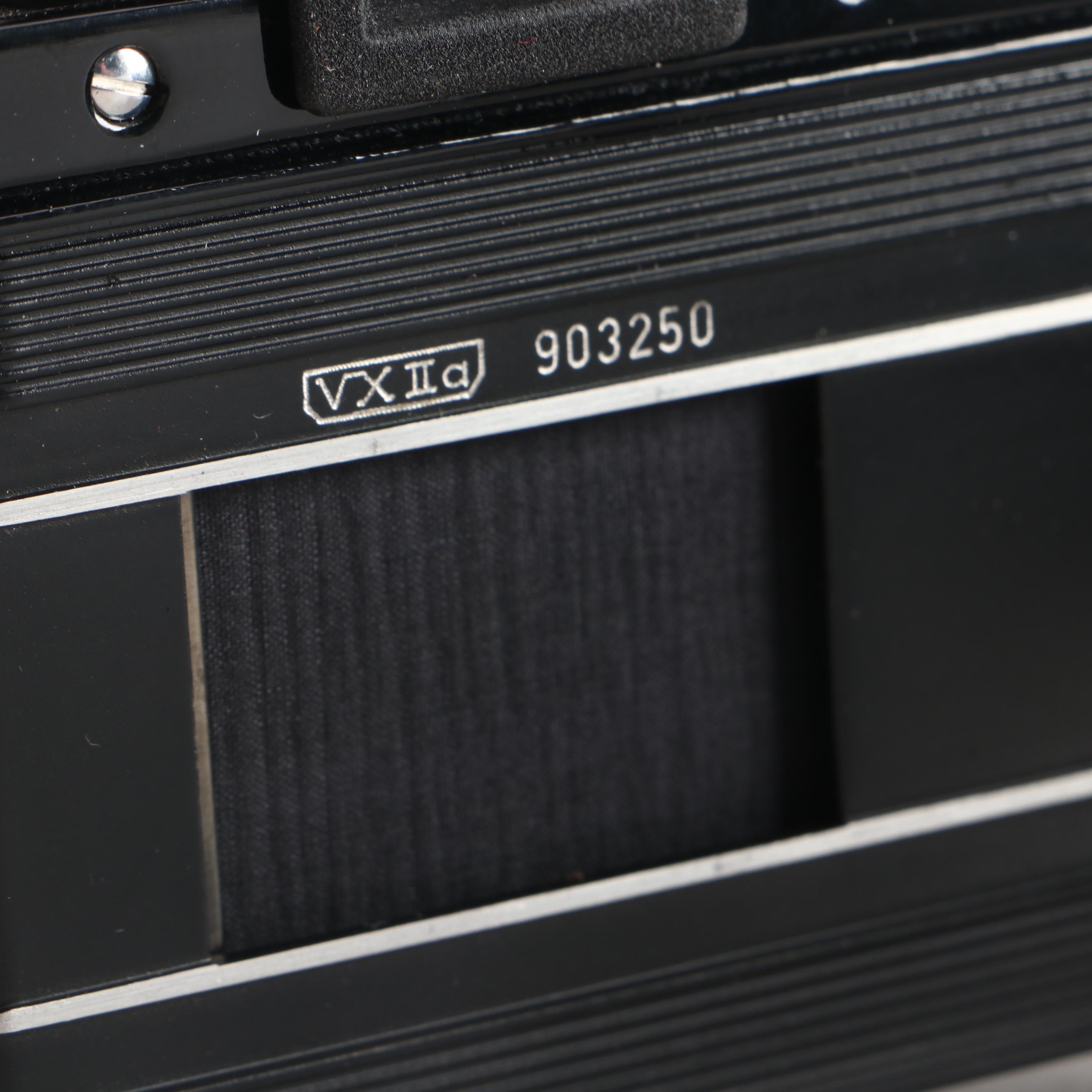 Ihagee Exakta VX IIa SLR 35mm Camera, Carrying Case, and Box, 1957-1961