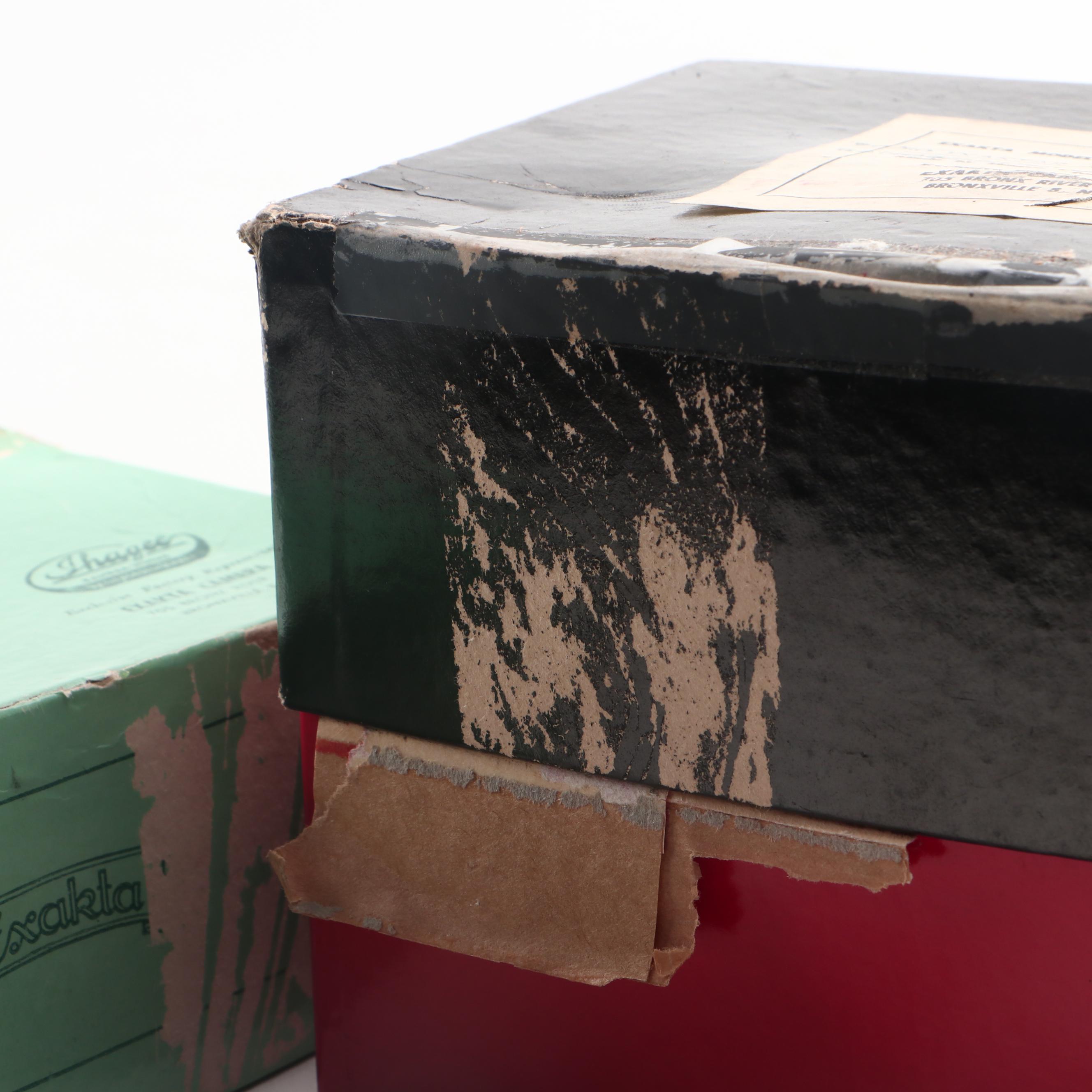 Ihagee Exakta VX IIa SLR 35mm Camera, Carrying Case, and Box, 1957-1961