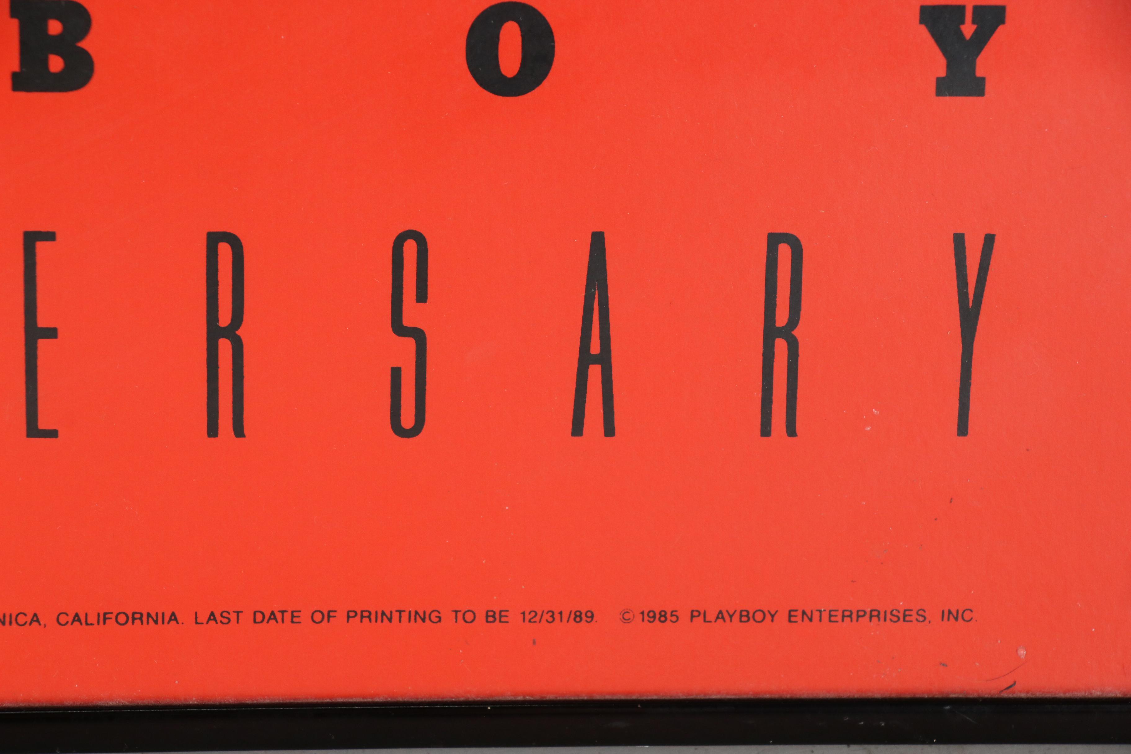 Serigraph Designed by Andy Warhol for "Playboy" 35th Anniversary