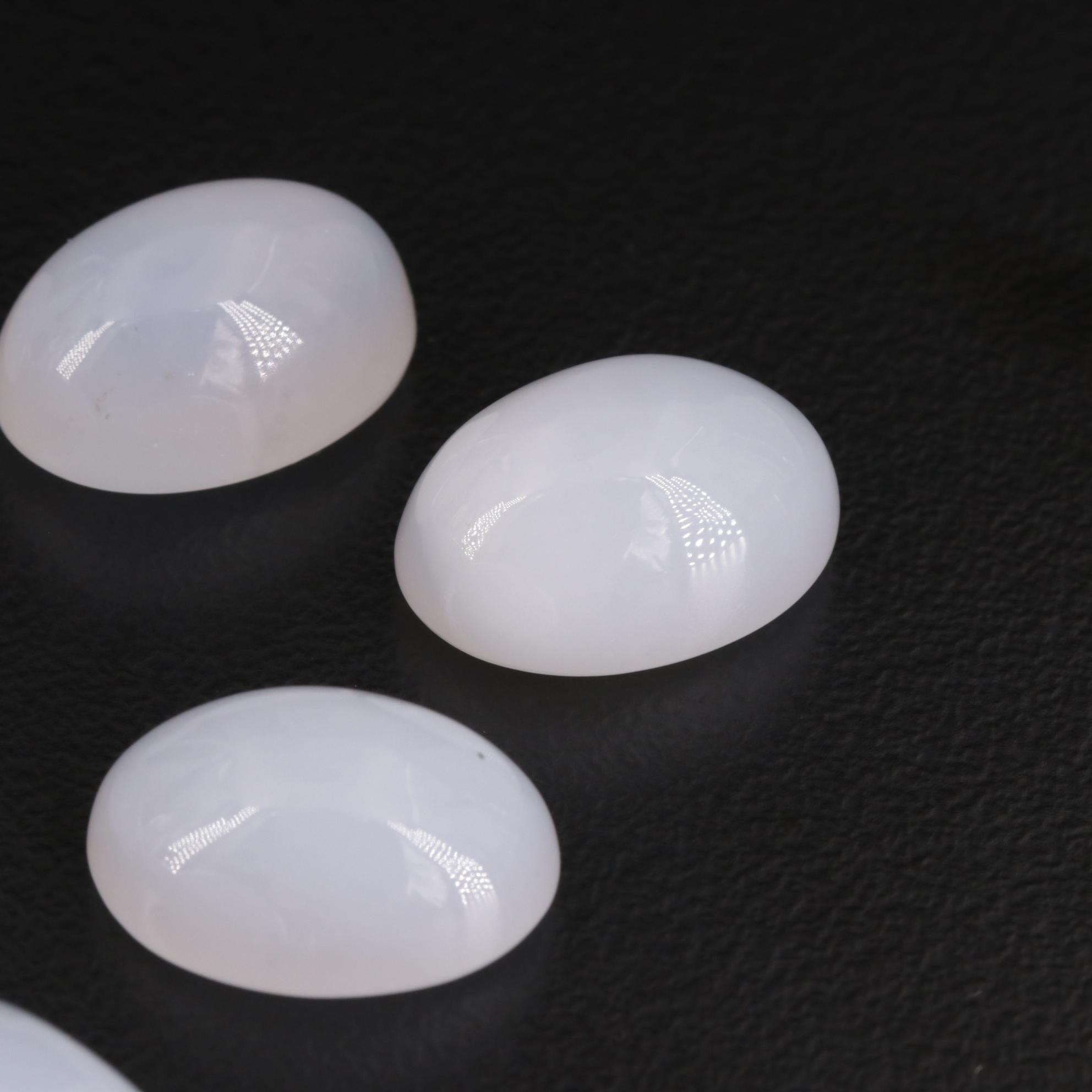 Loose 134.11 CTW Chalcedony Cabochons