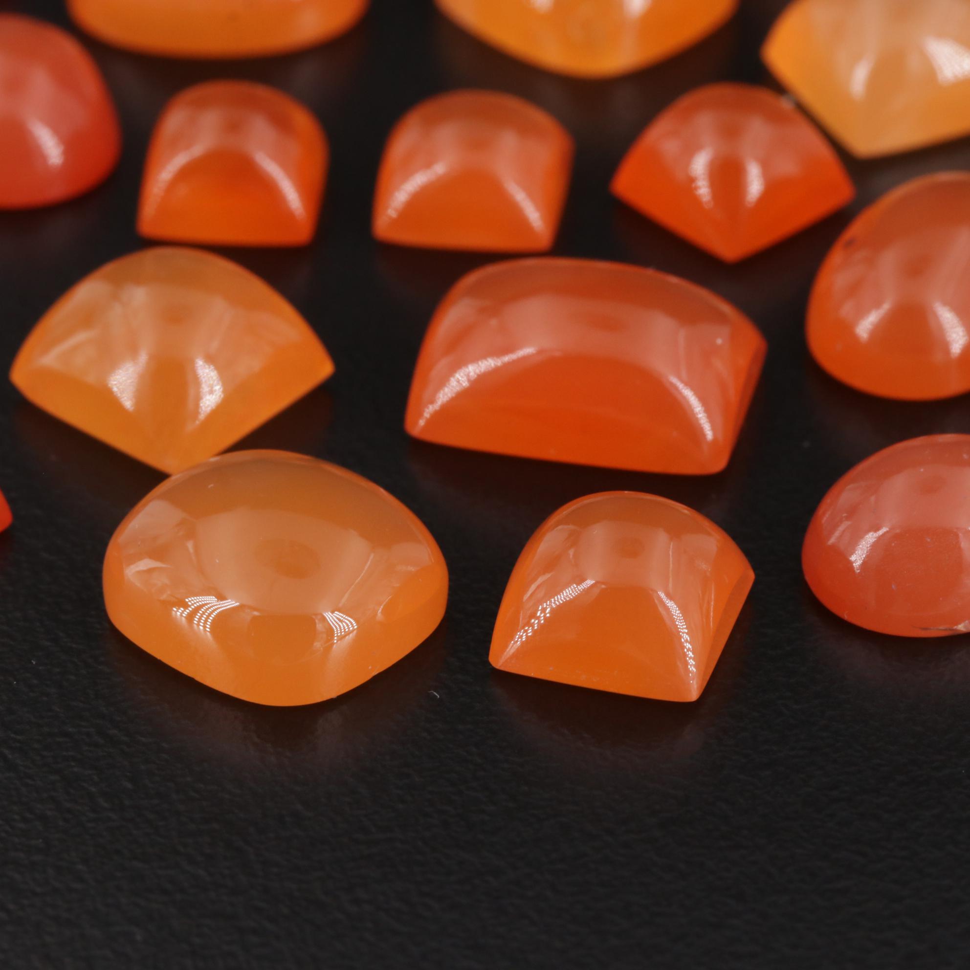 Loose 161.97 CTW Agate Cabochons