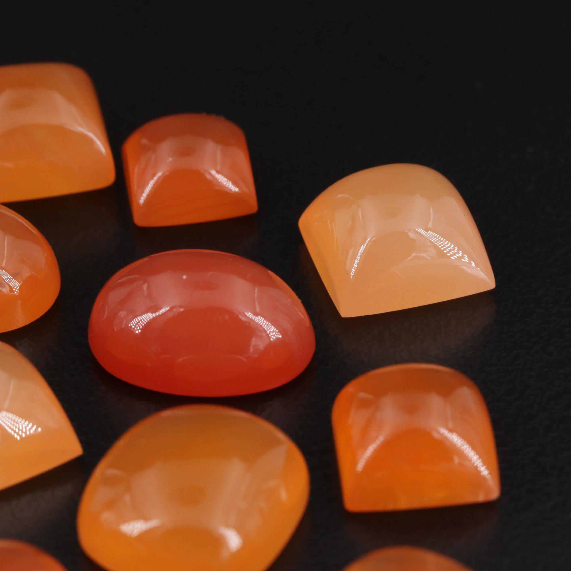 Loose 161.97 CTW Agate Cabochons