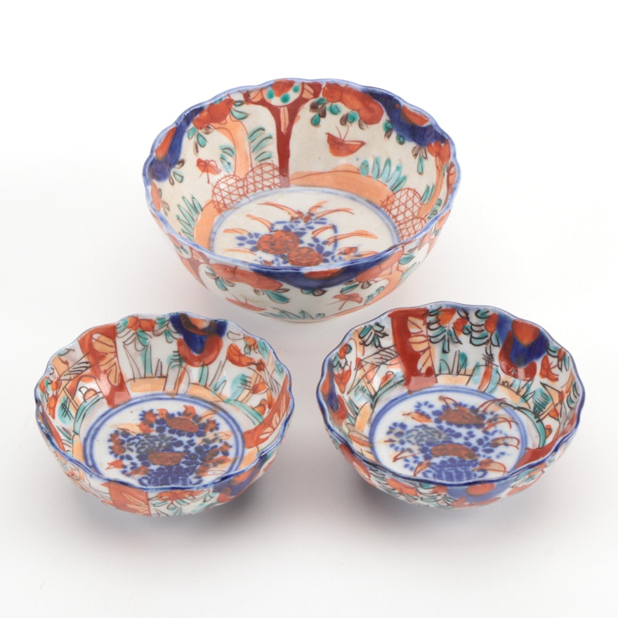 East Asian Decorative Ceramic Bowls