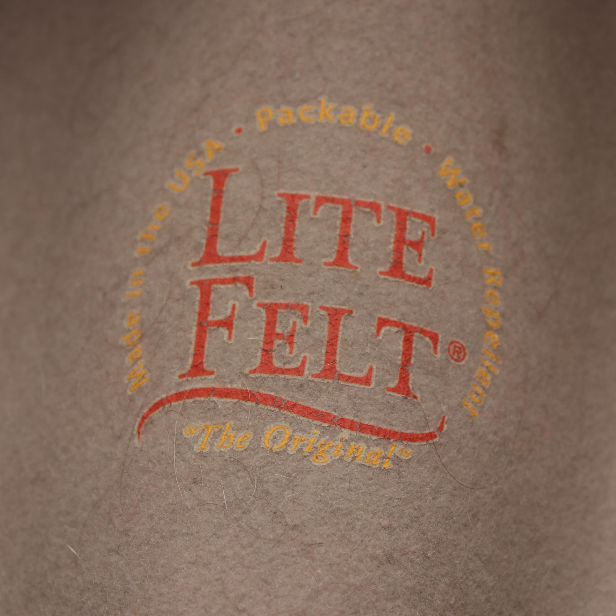 Men's Orvis Lite Felt Wool Packable Water Repellant Fedora Hats