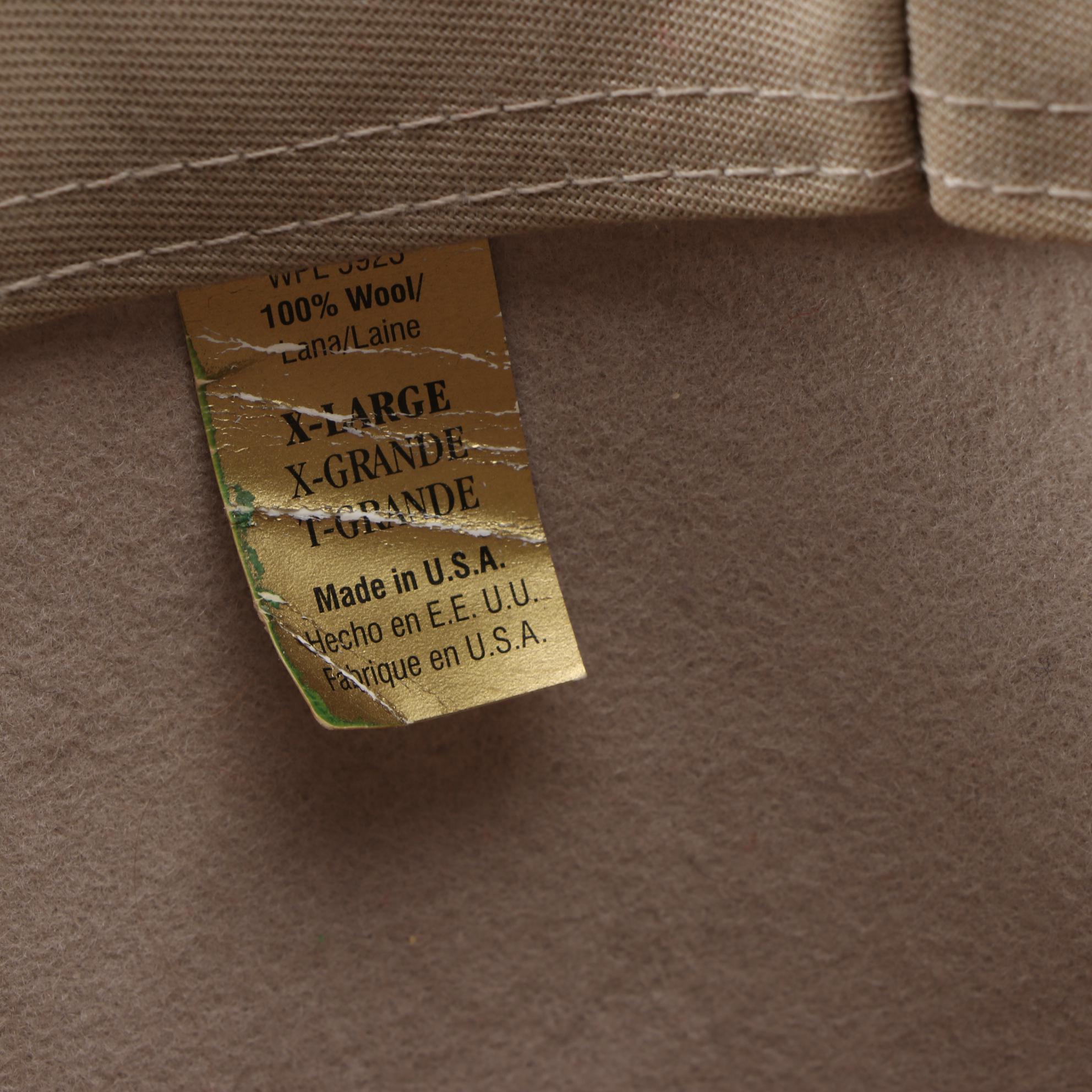 Men's Orvis Lite Felt Wool Packable Water Repellant Fedora Hats