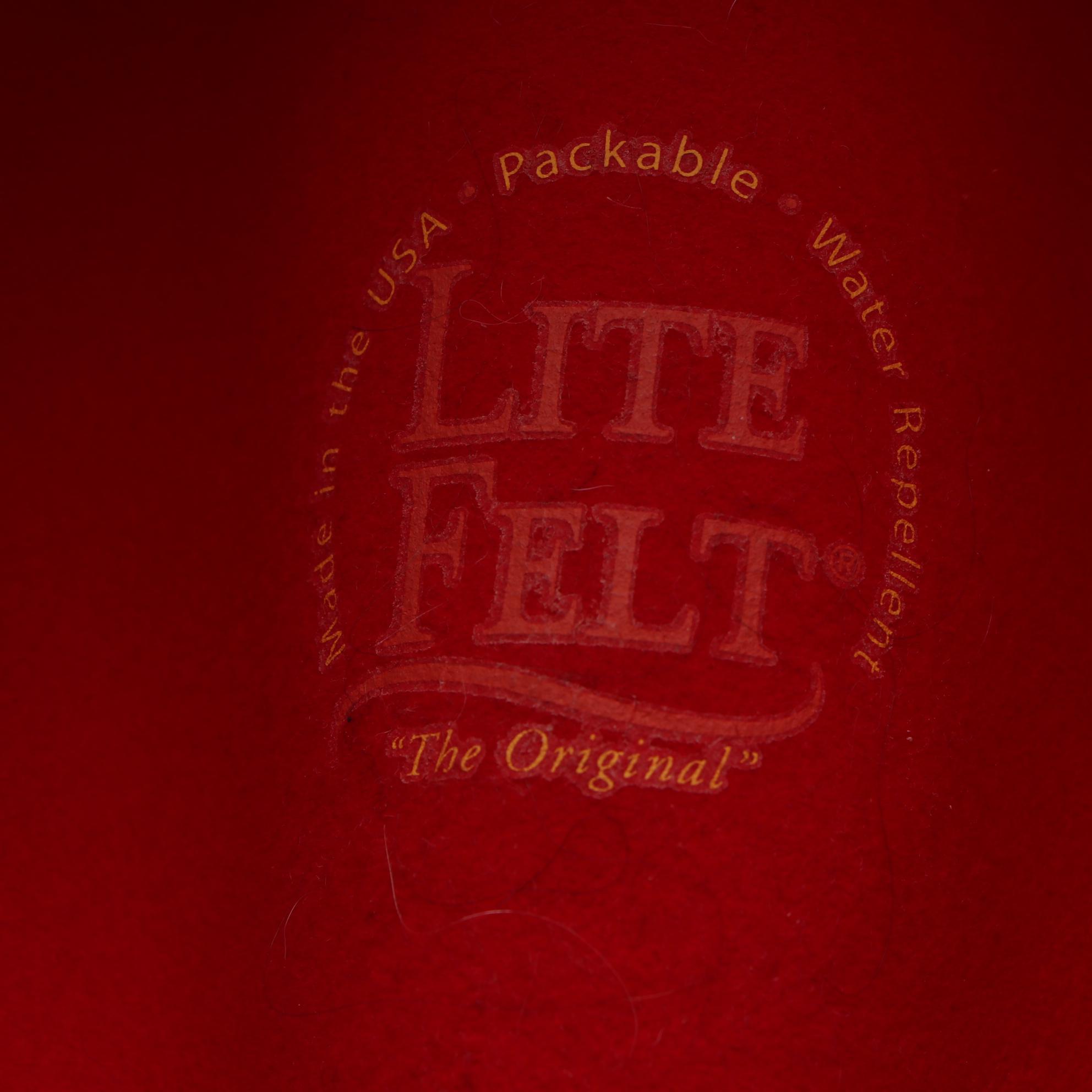 Men's Orvis Lite Felt Wool Packable Water Repellant Fedora Hats