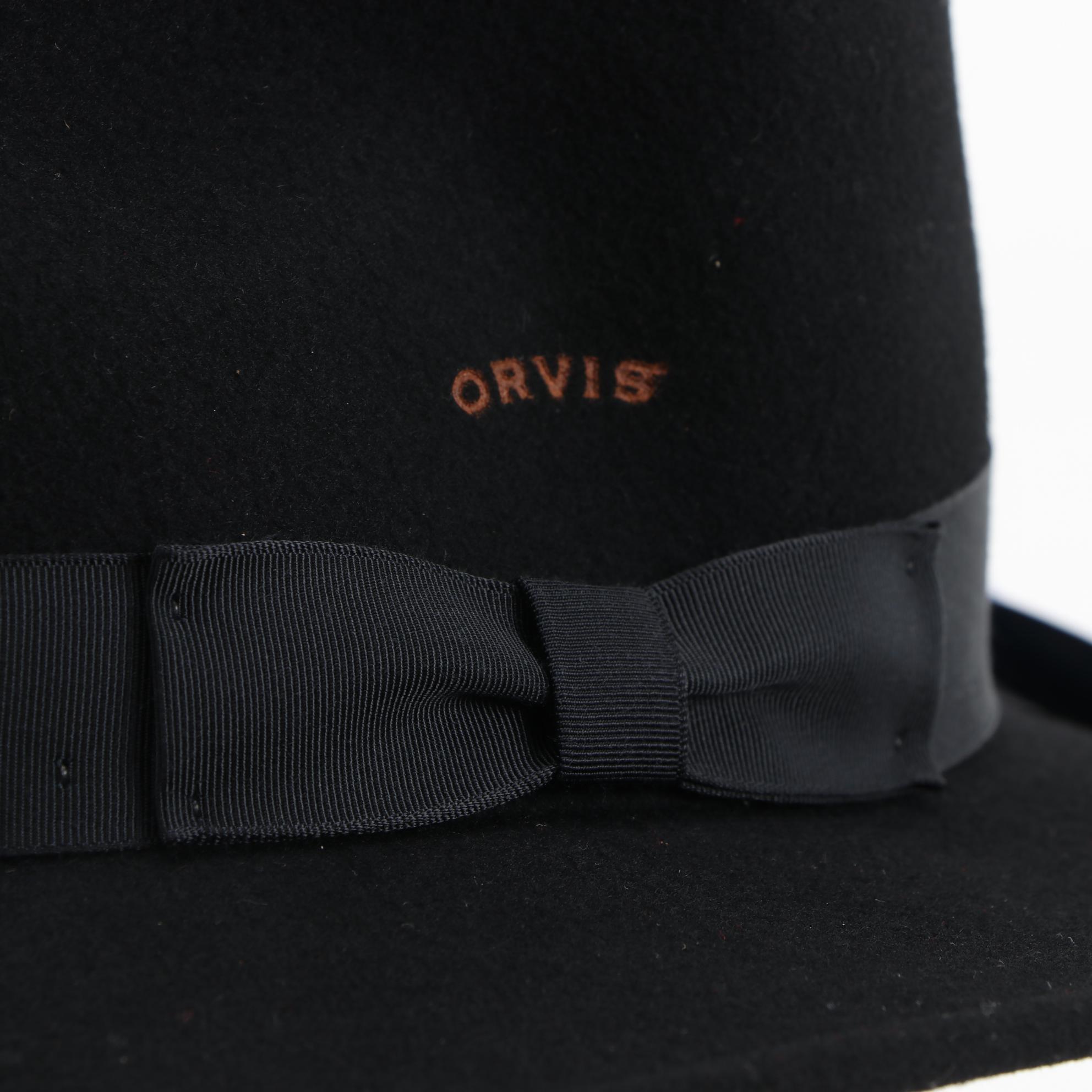 Men's Orvis Lite Felt Wool Packable Water Repellant Fedora Hats