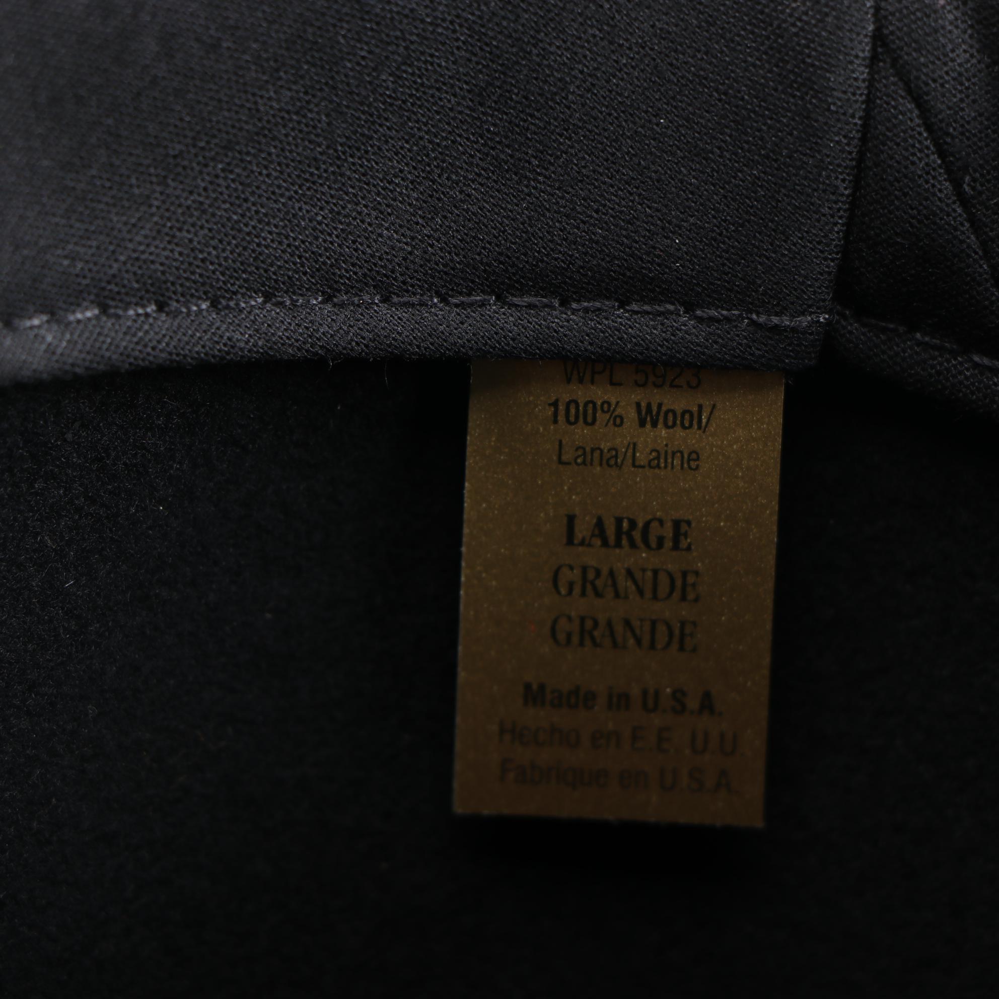 Men's Orvis Lite Felt Wool Packable Water Repellant Fedora Hats