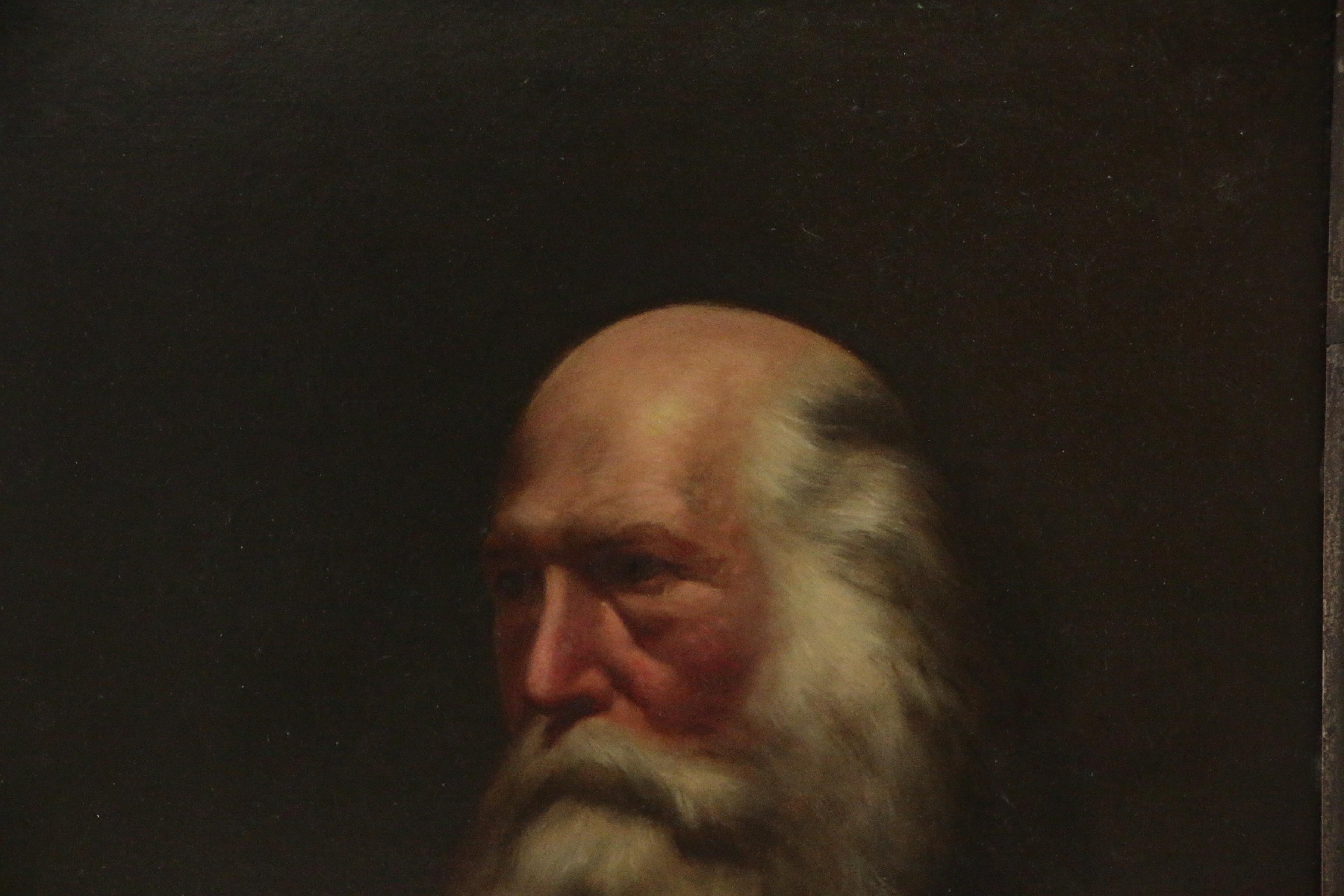 George Lafayette Clough Portrait Oil Painting of a Civil War Captain, 1872