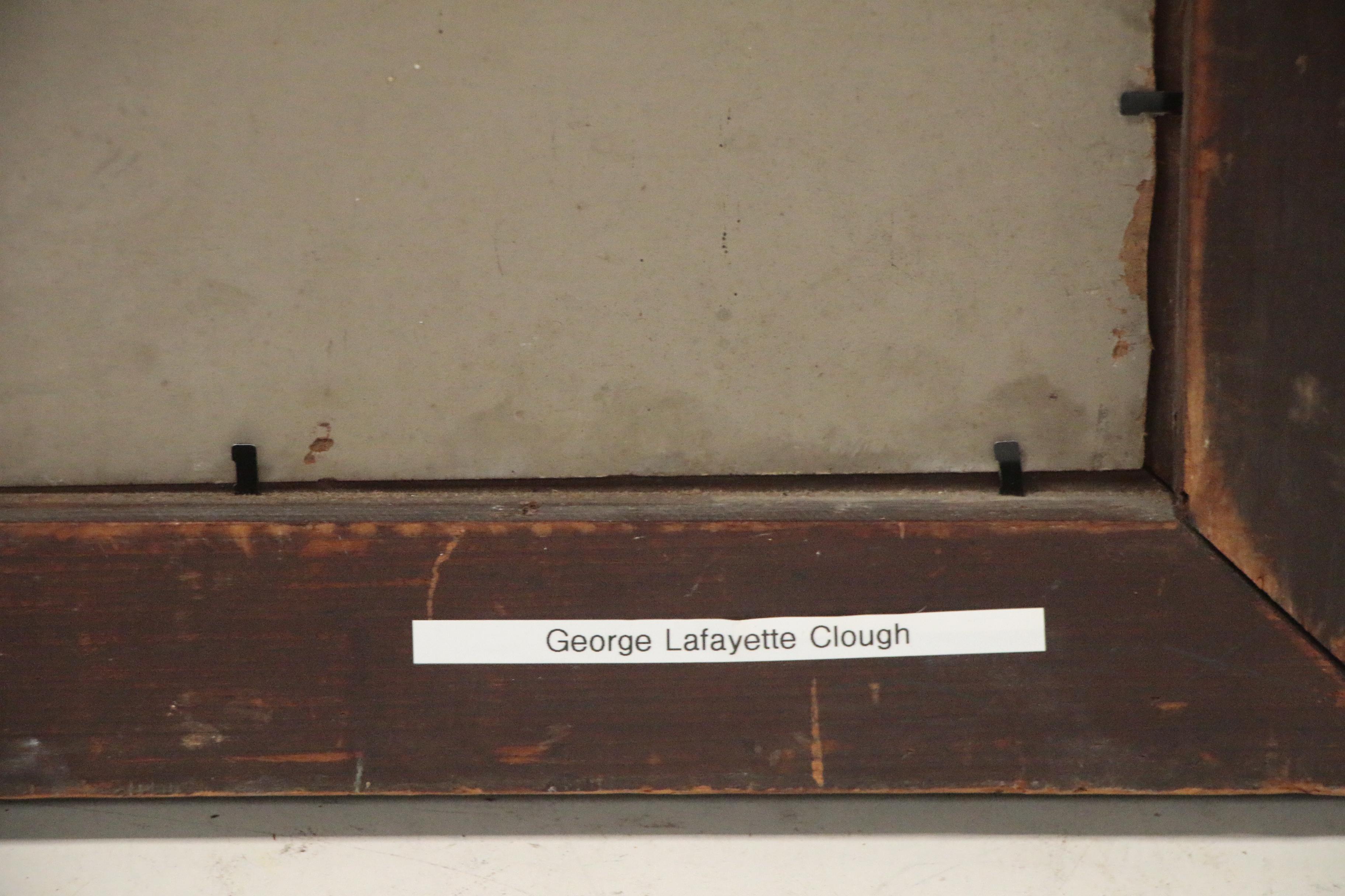 George Lafayette Clough Portrait Oil Painting of a Civil War Captain, 1872