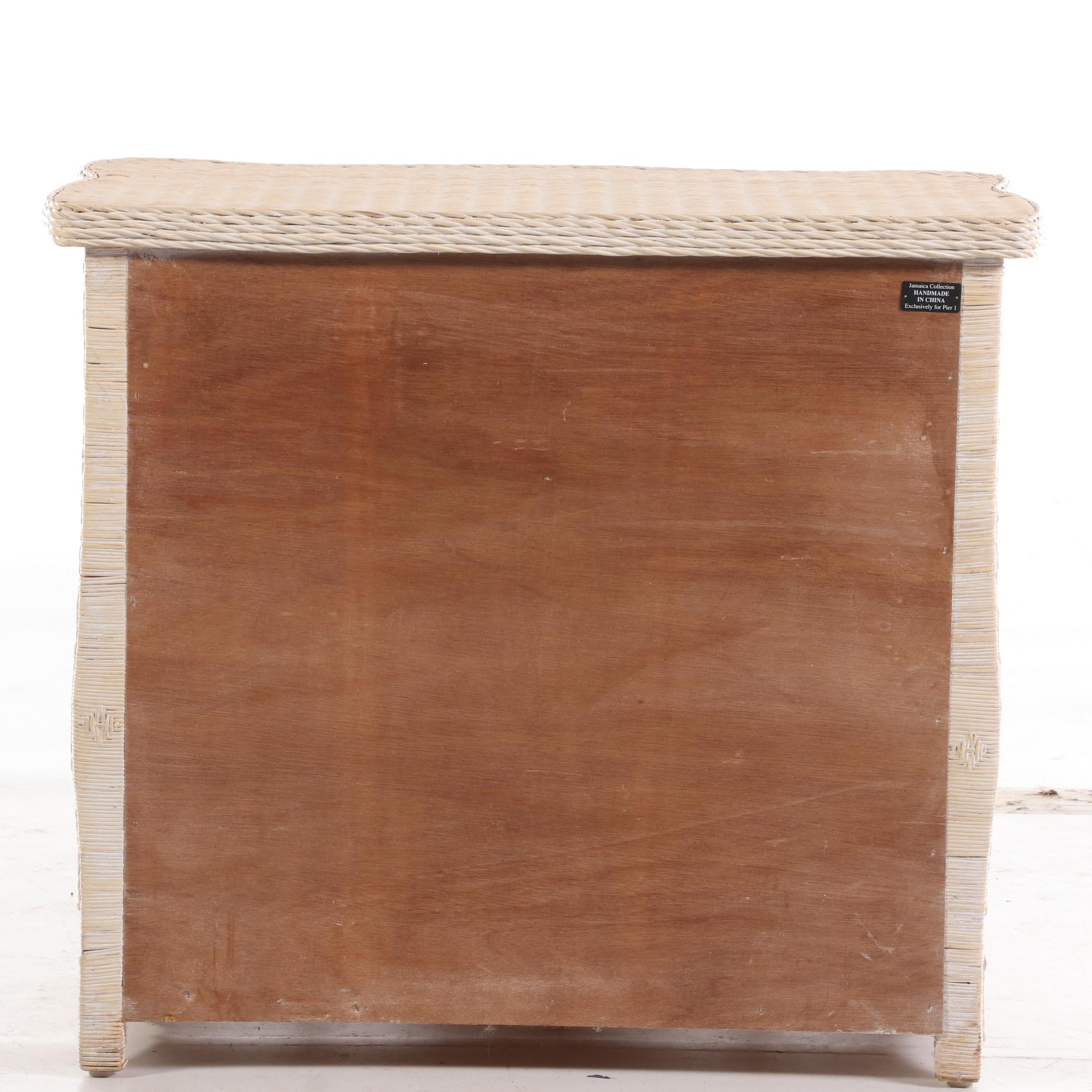 Pier 1 Imports "Jamaica" Wicker Chest of Drawers